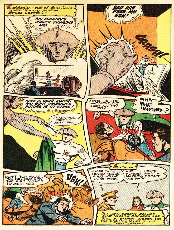 The Fighting Yank, America's Best Comics #20, page 10. Public domain. Source: https://commons.wikimedia.org/wiki/File%3AAmericasBestComics2024.jpg