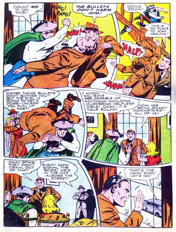 The Fighting Yank, America's Best Comics #22, page 6. Public domain. Source: https://commons.wikimedia.org/wiki/File%3AAmericasBestComics2236.jpg