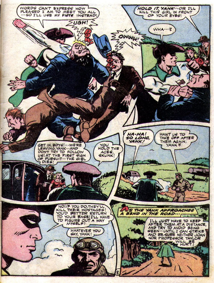 The Fighting Yank, America's Best Comics #24, page 9. Public domain. Source: https://commons.wikimedia.org/wiki/File%3AAmericasBestComics2447.jpg