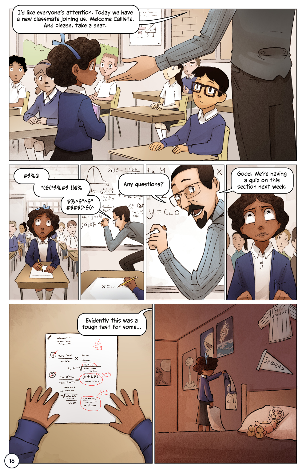 First Woman #1: Dream to Reality, page 18. Credit: NASA. Public domain (U.S. government work).