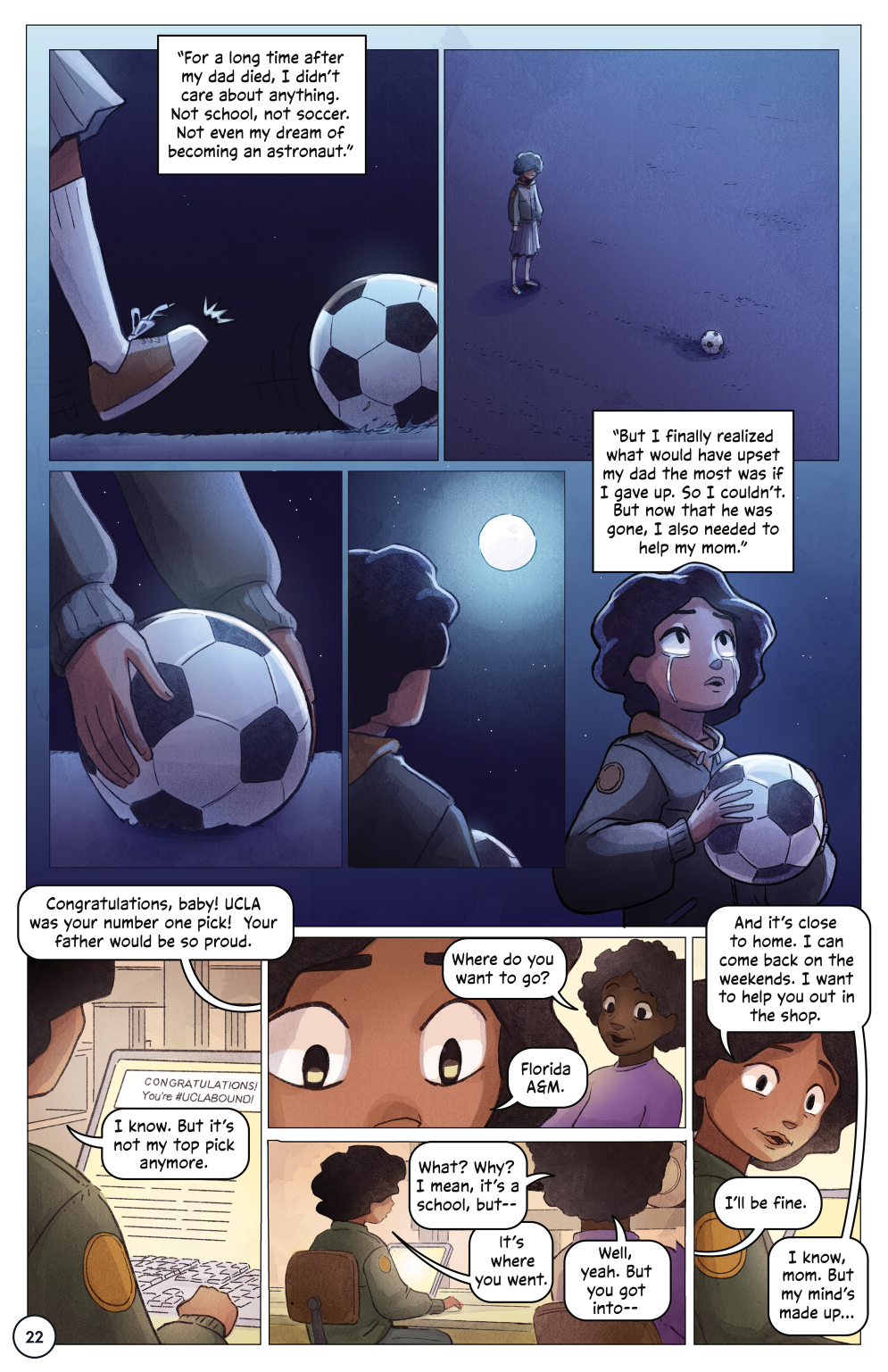 First Woman #1: Dream to Reality, page 24. Credit: NASA. Public domain (U.S. government work).