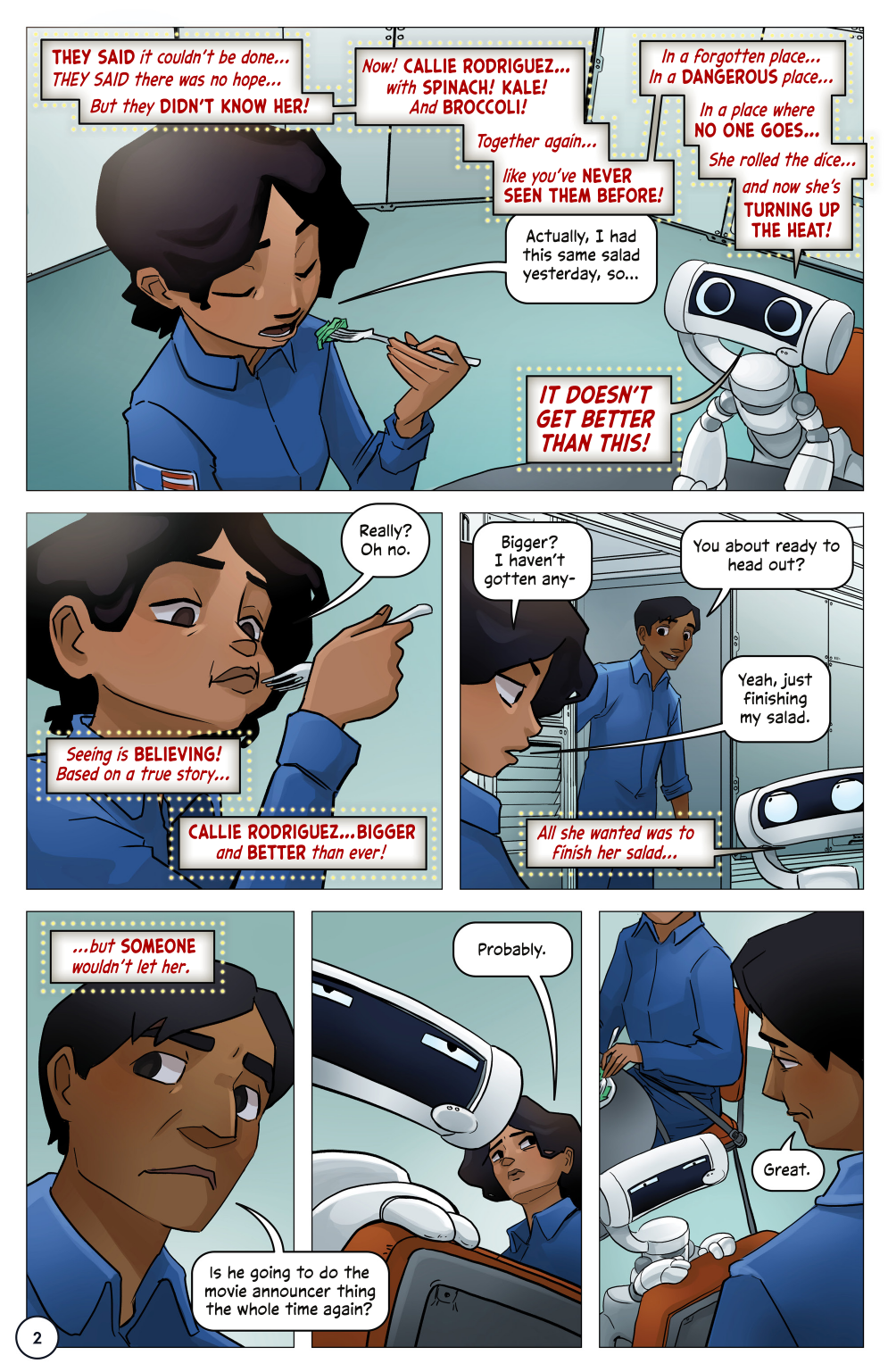 First Woman #1: Dream to Reality, page 4. Credit: NASA. Public domain (U.S. government work).