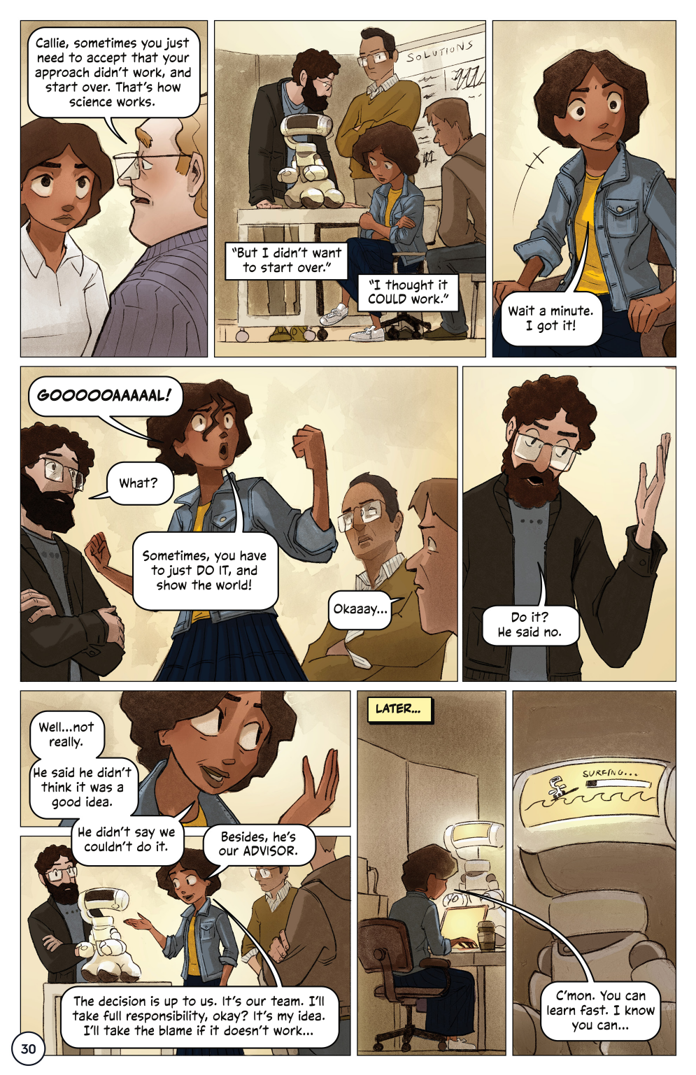 First Woman #1: Dream to Reality, page 32. Credit: NASA. Public domain (U.S. government work).