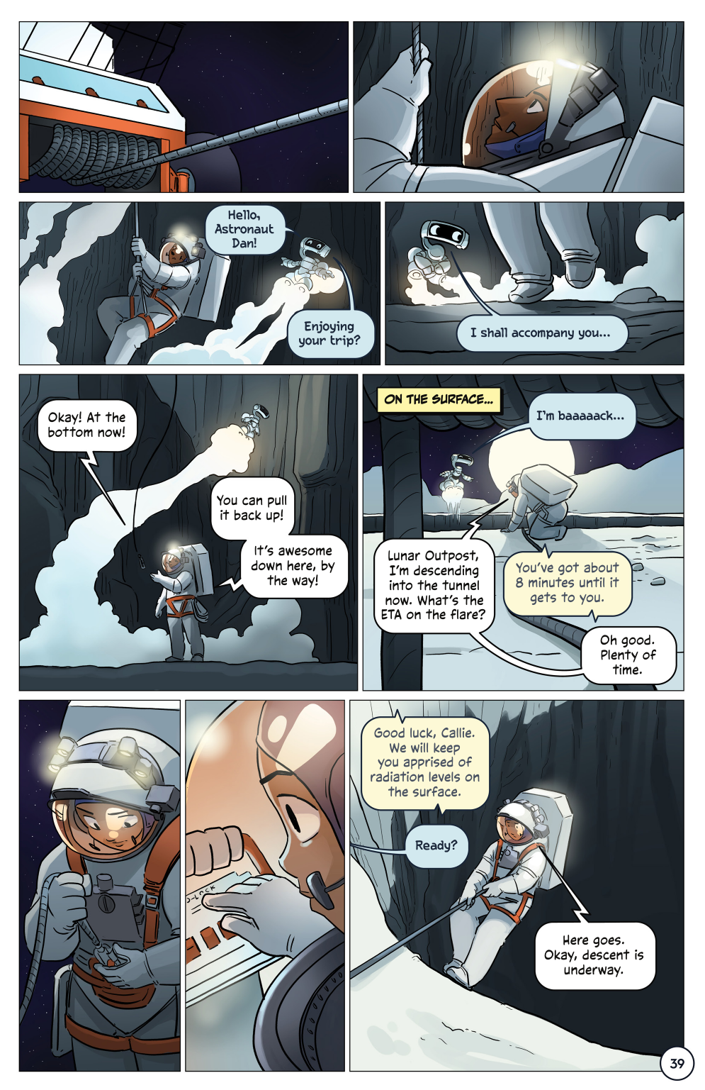 First Woman #1: Dream to Reality, page 41. Credit: NASA. Public domain (U.S. government work).