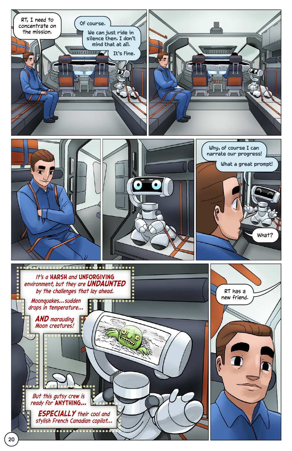 First Woman #2: Expanding Our Universe, page 22. Credit: NASA. Public domain (U.S. government work).