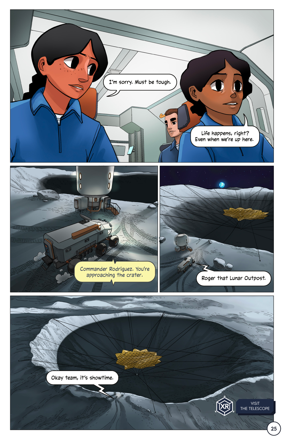 First Woman #2: Expanding Our Universe, page 27. Credit: NASA. Public domain (U.S. government work).