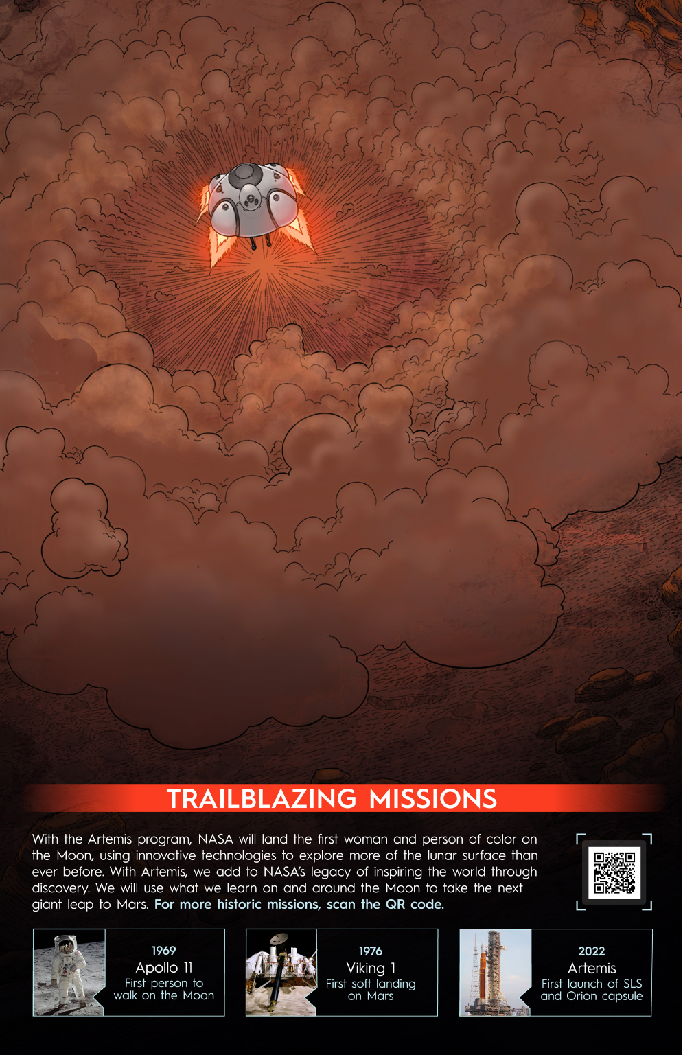 First Woman #2: Expanding Our Universe, page 51. Credit: NASA. Public domain (U.S. government work).