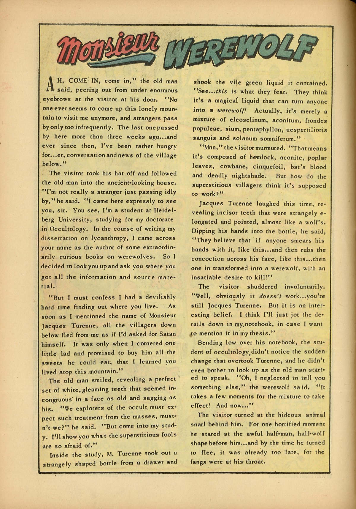 Forbidden Worlds #1 (American Comics Group), page 14. Public domain (US).