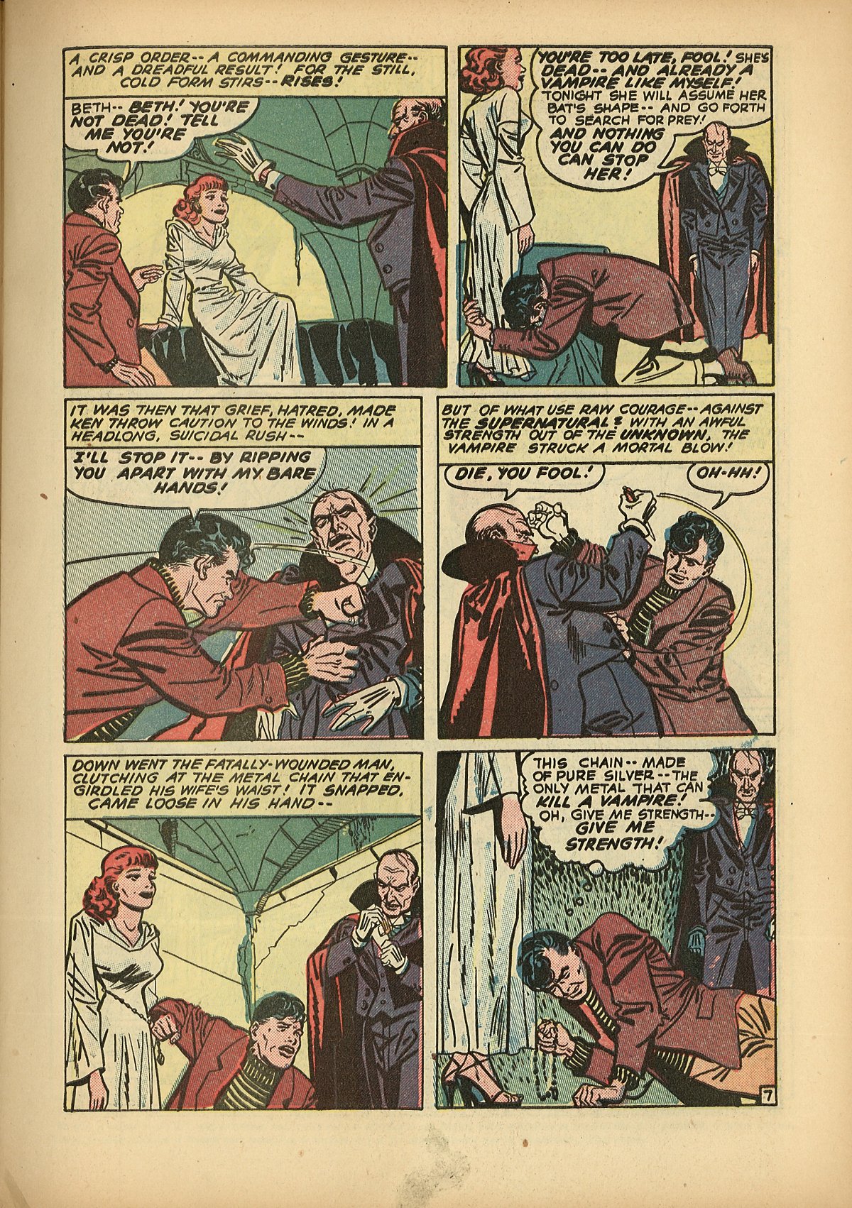 Forbidden Worlds #1 (American Comics Group), page 21. Public domain (US).
