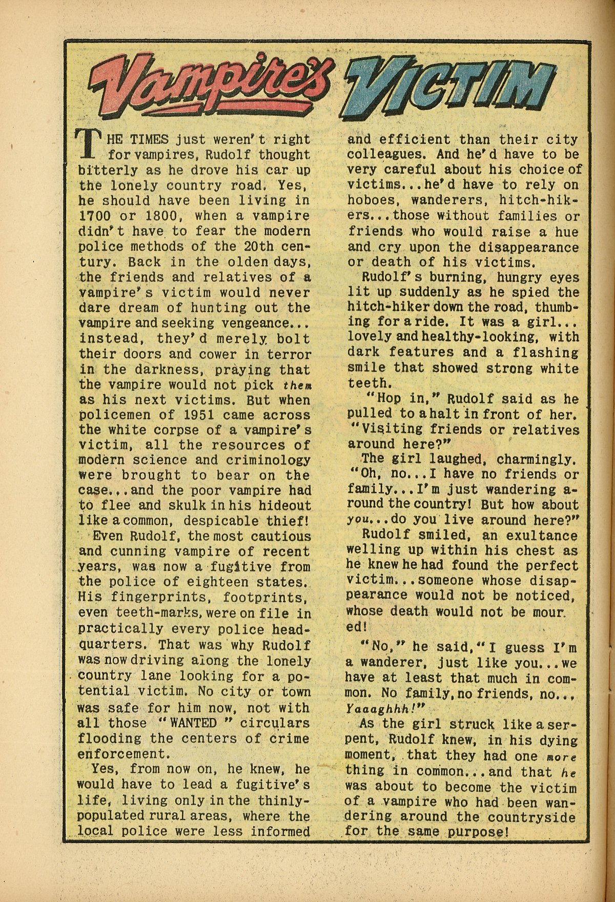 Forbidden Worlds #1 (American Comics Group), page 36. Public domain (US).