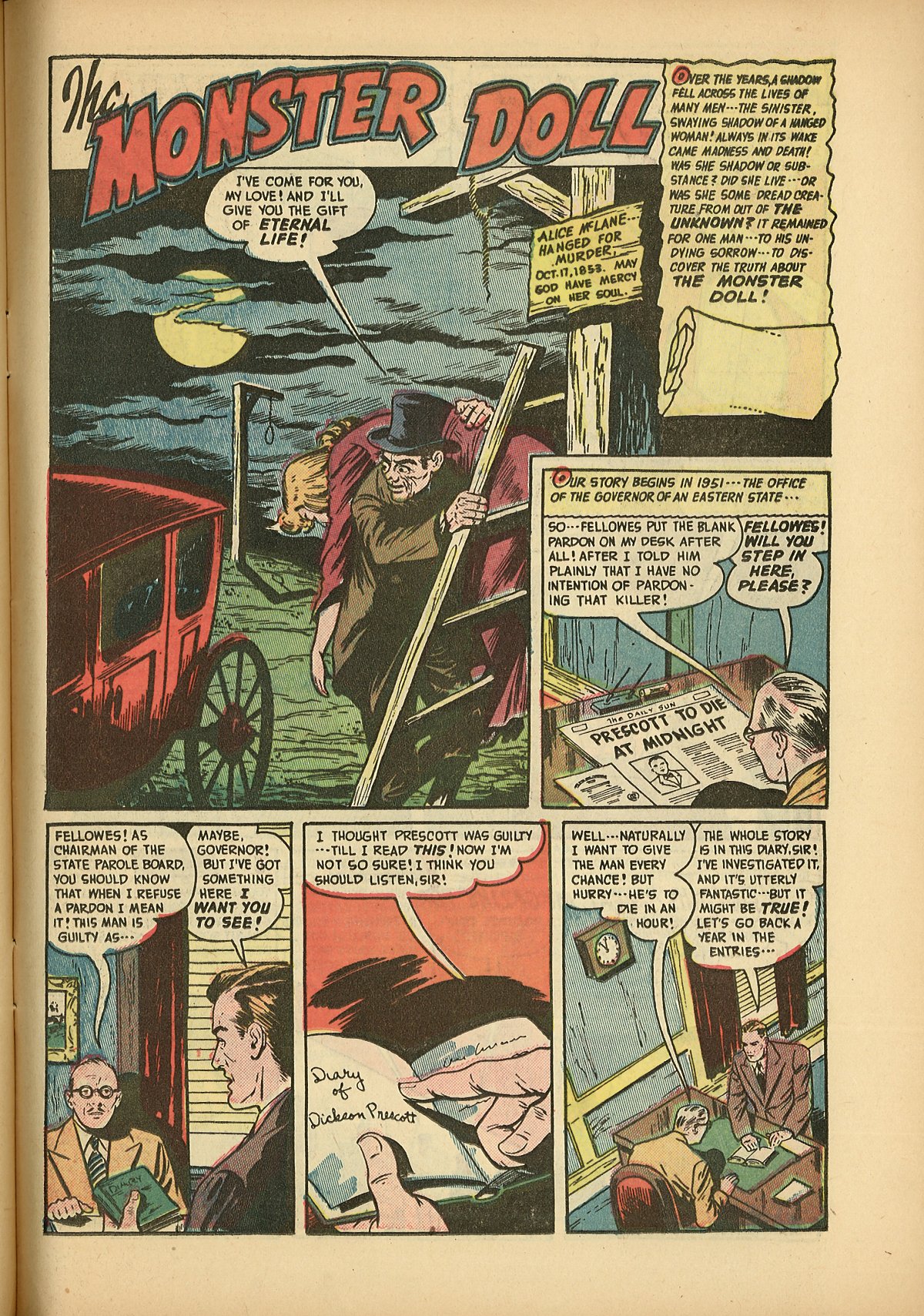 Forbidden Worlds #1 (American Comics Group), page 39. Public domain (US).