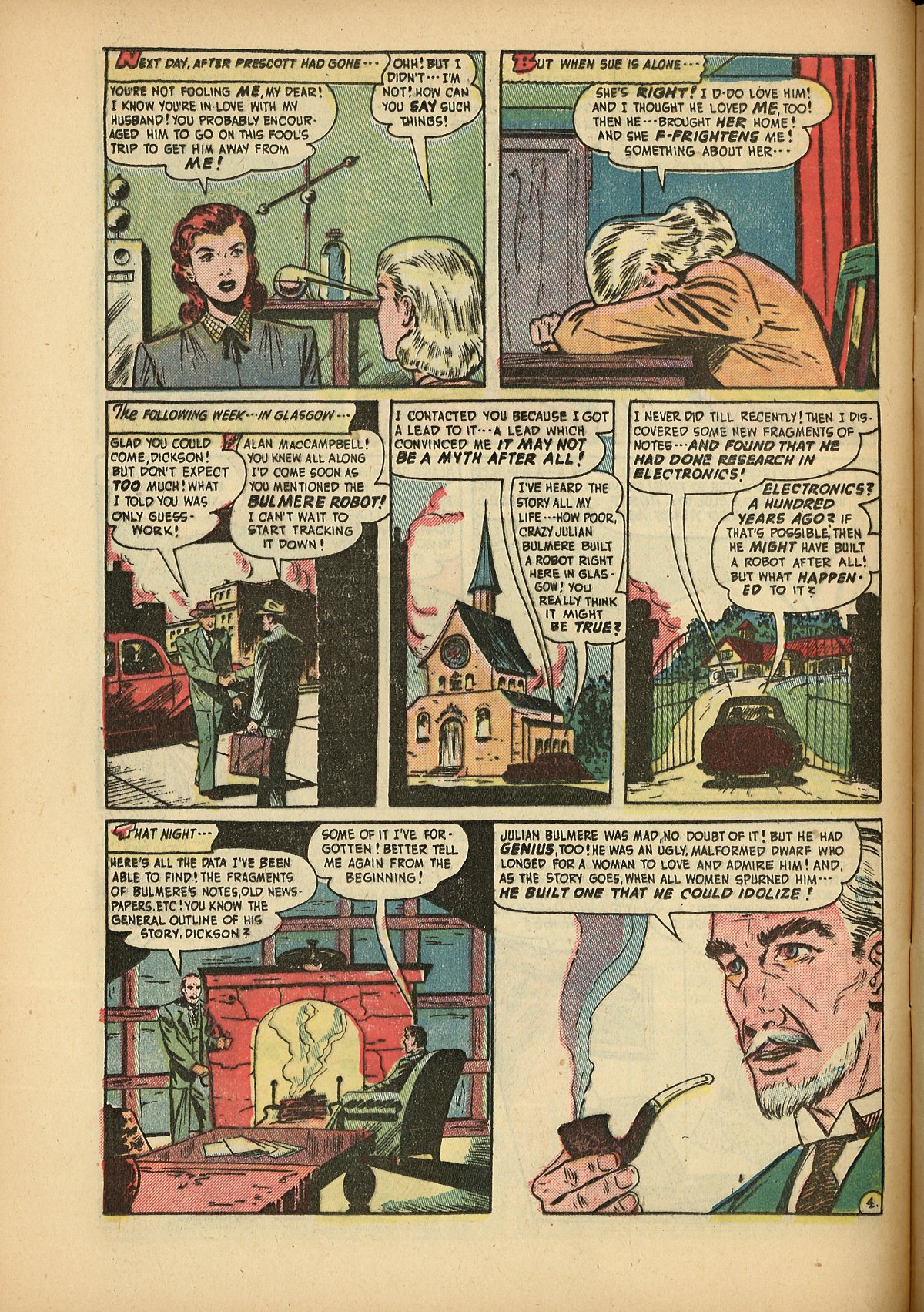 Forbidden Worlds #1 (American Comics Group), page 42. Public domain (US).