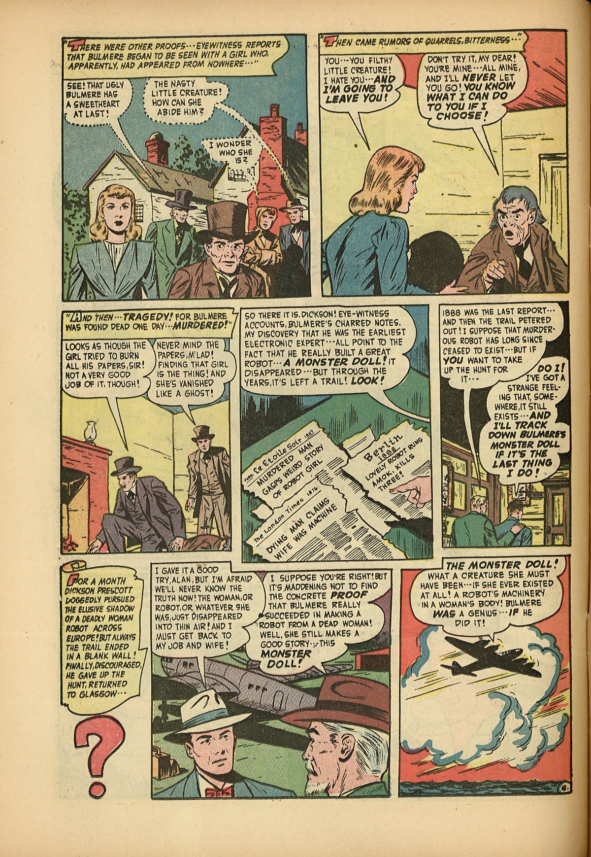 Forbidden Worlds #1 (American Comics Group), page 44. Public domain (US).