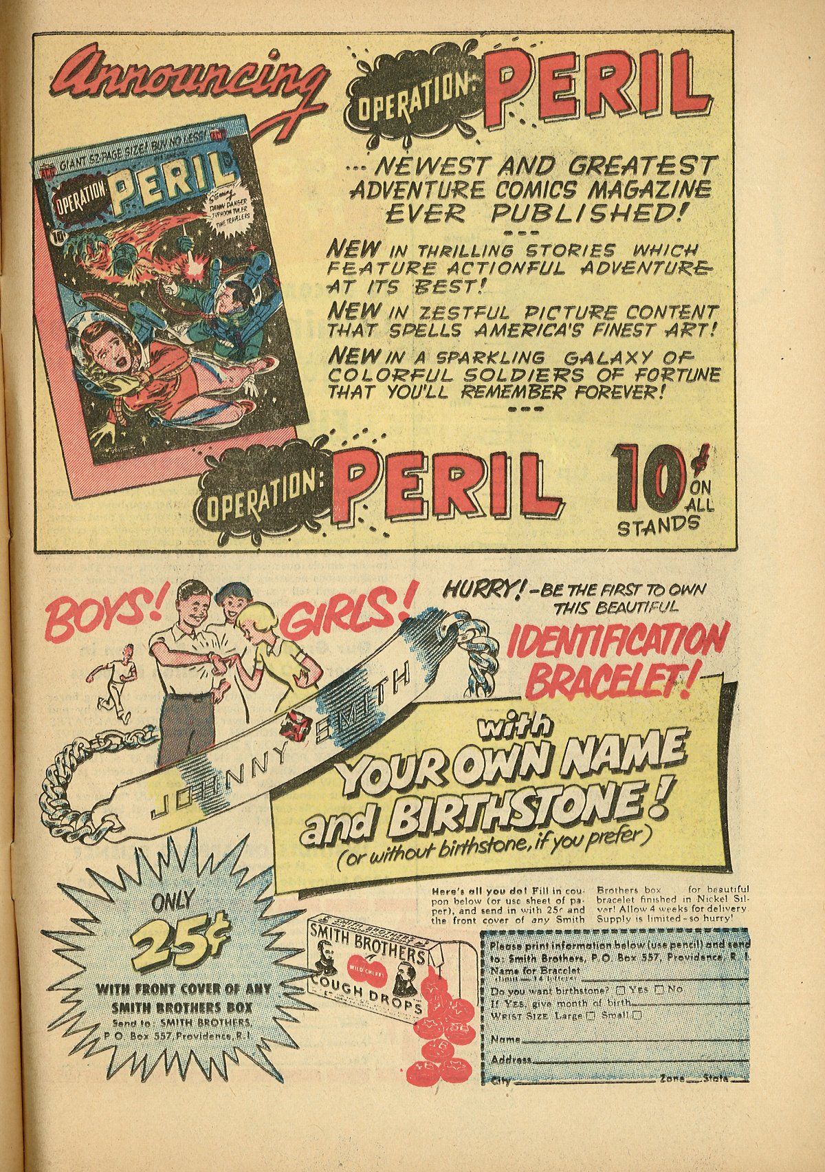 Forbidden Worlds #1 (American Comics Group), page 49. Public domain (US).