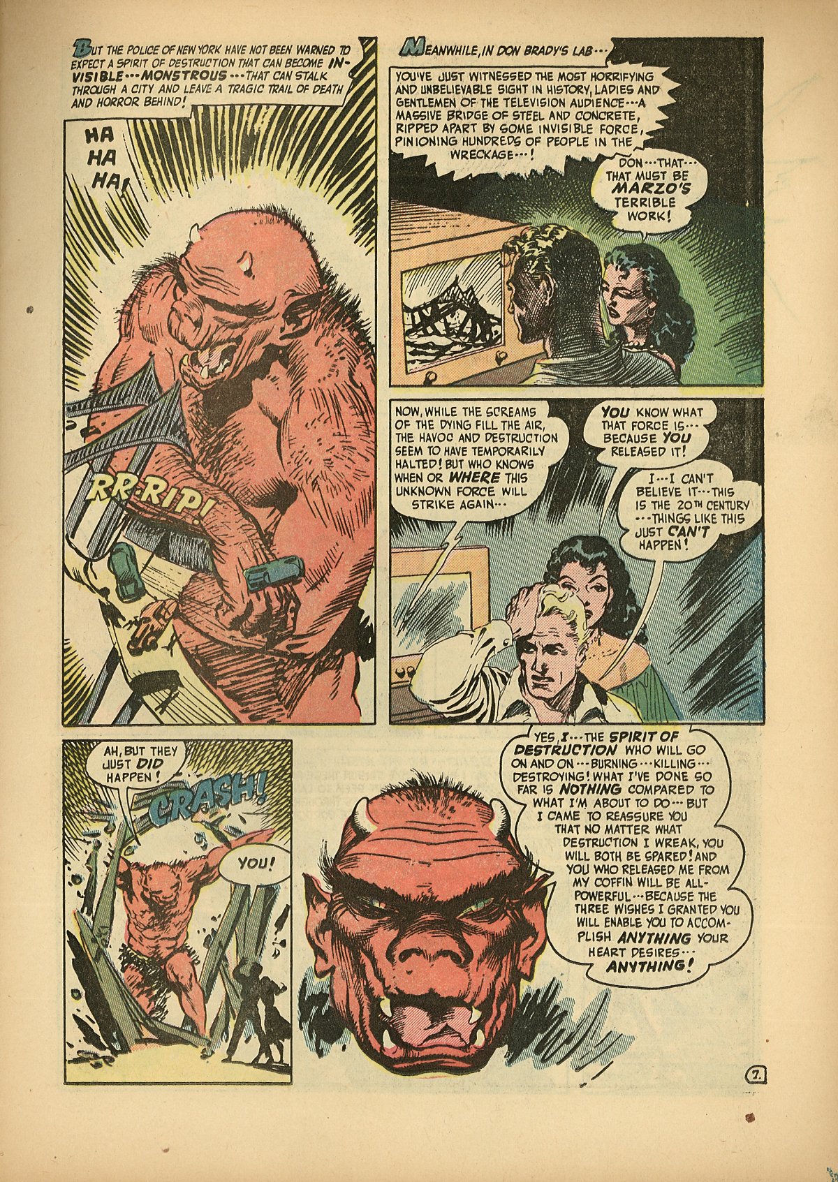 Forbidden Worlds #1 (American Comics Group), page 9. Public domain (US).