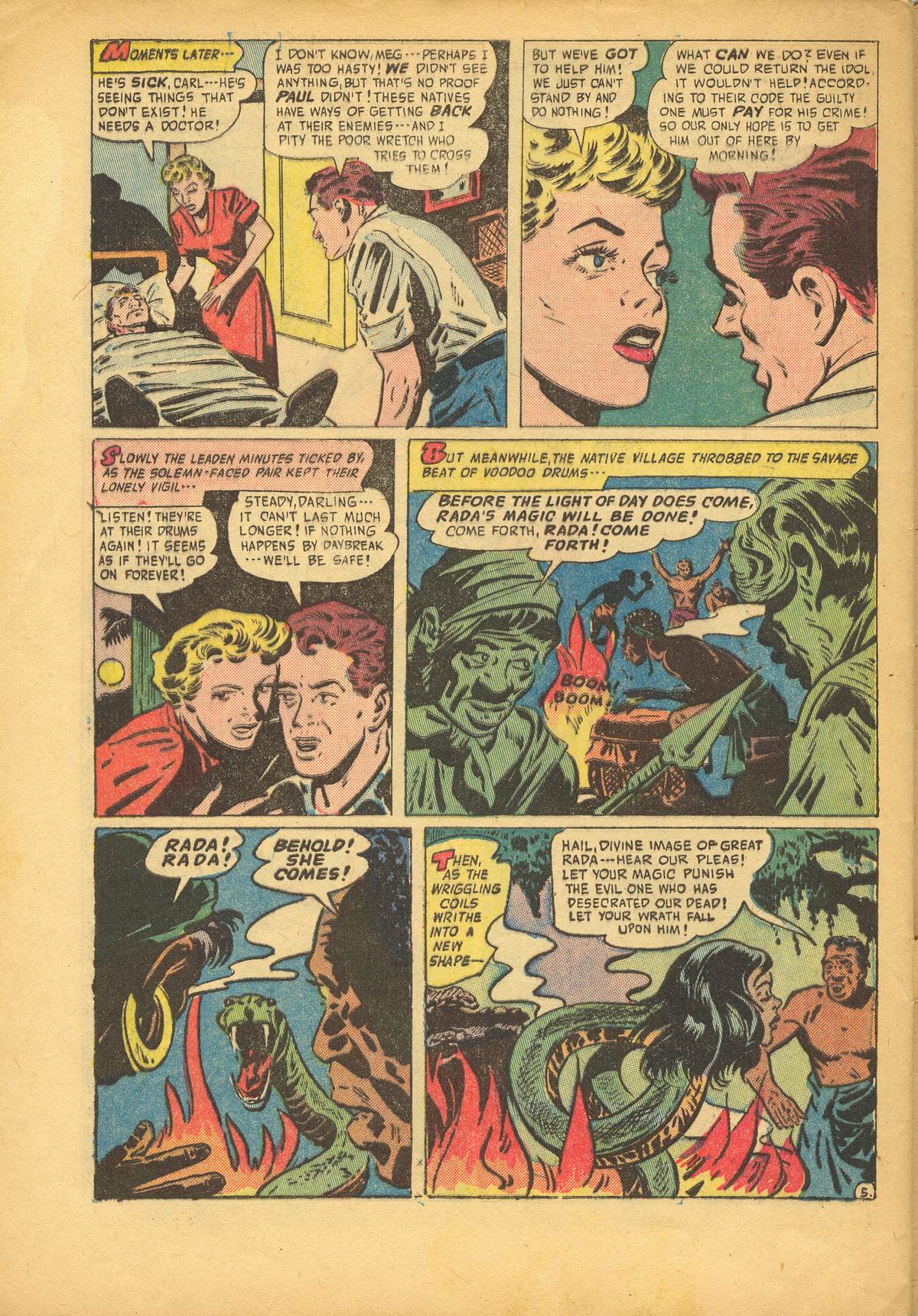 Forbidden Worlds #10 (American Comics Group), page 32. Public domain (US).