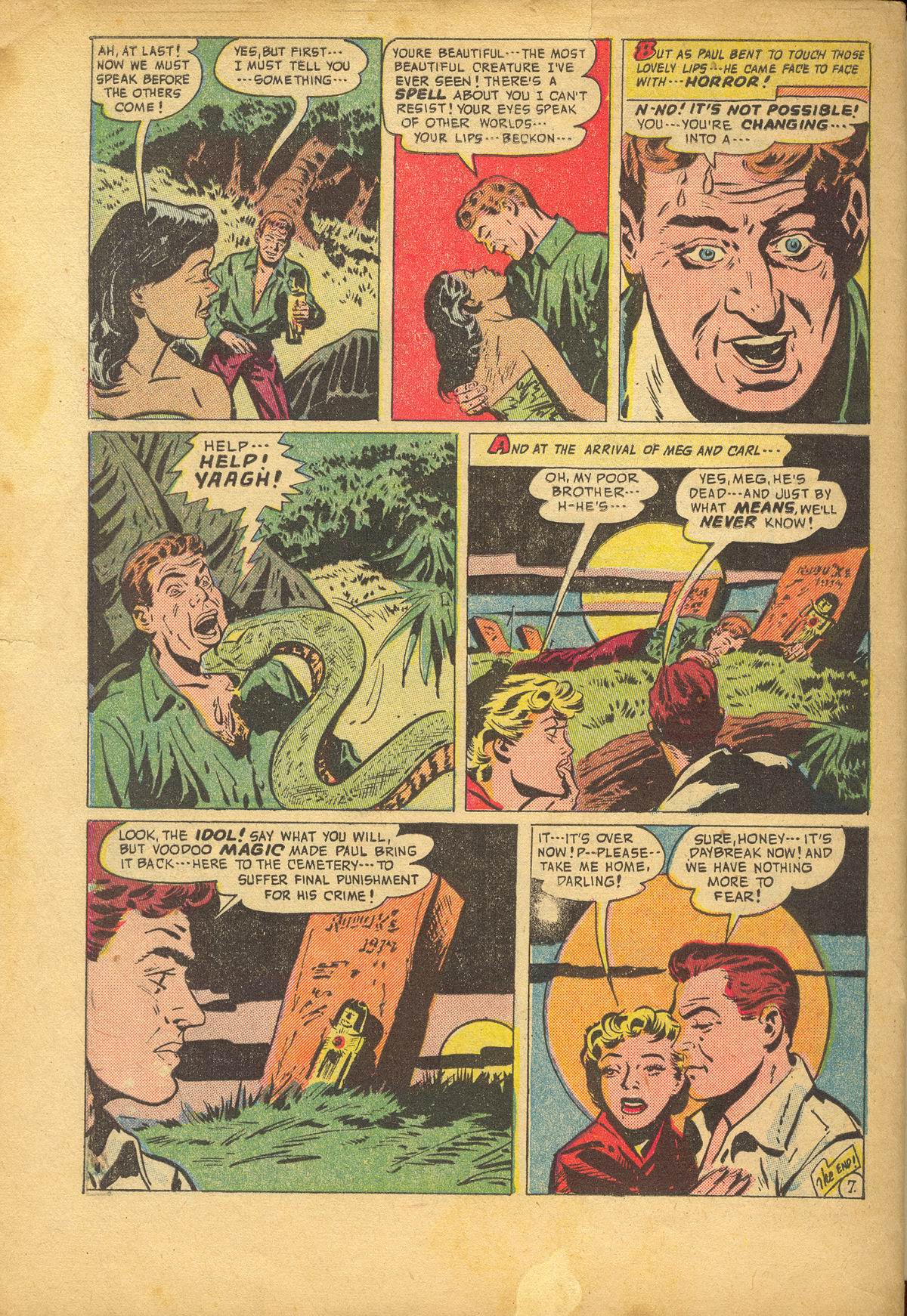 Forbidden Worlds #10 (American Comics Group), page 34. Public domain (US).