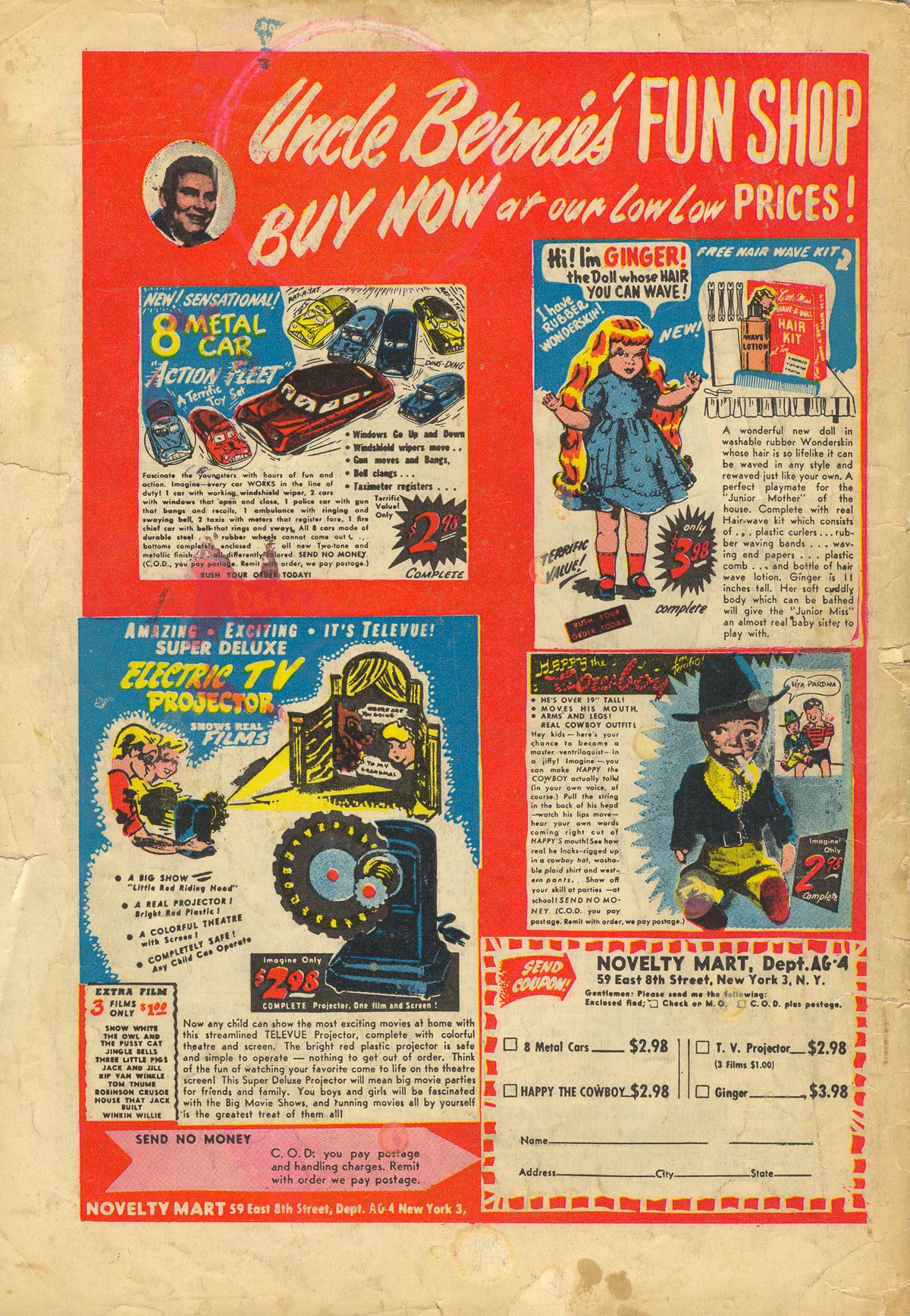 Forbidden Worlds #10 (American Comics Group), page 36. Public domain (US).