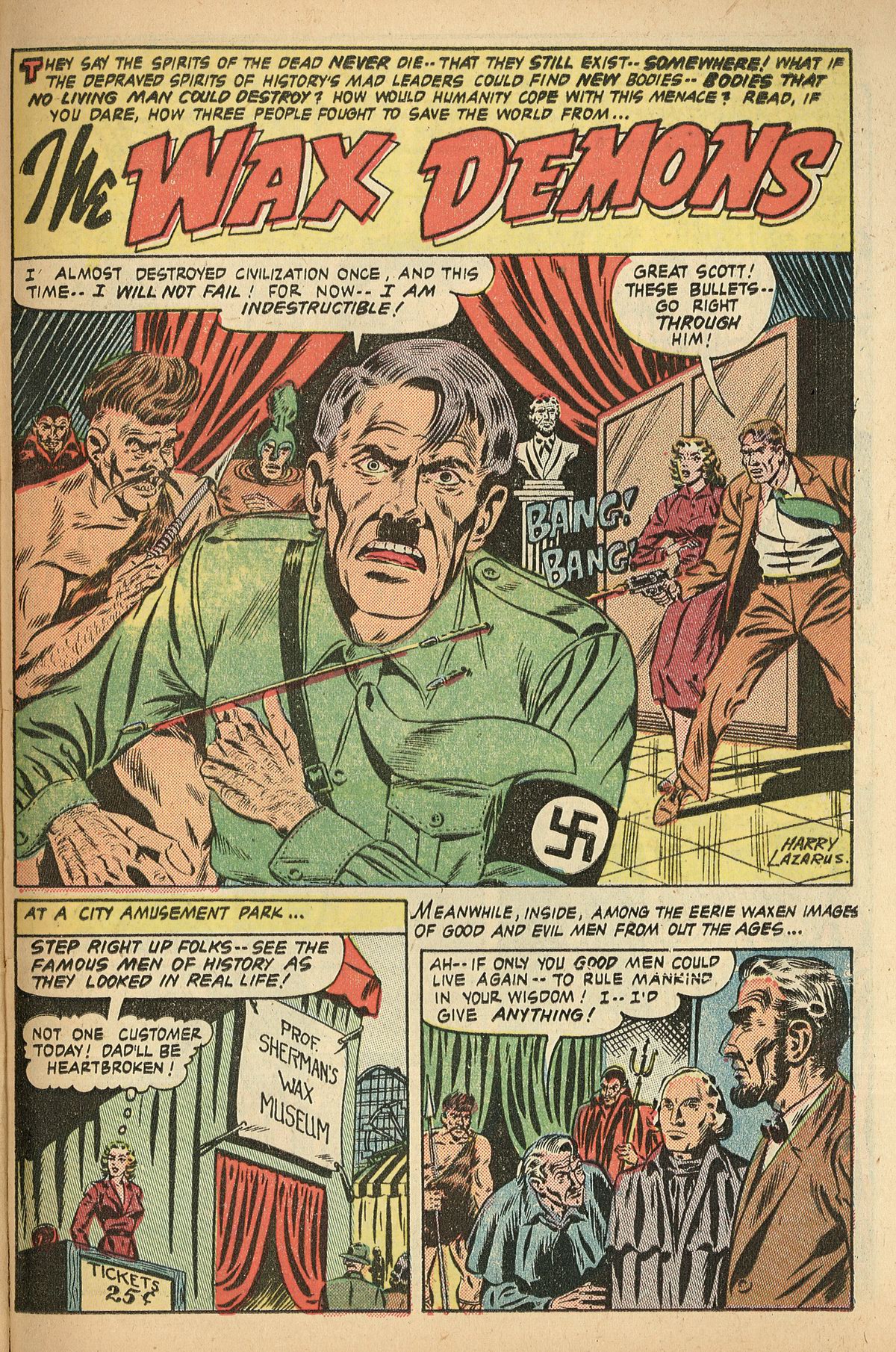 Forbidden Worlds #11 (American Comics Group), page 23. Public domain (US).