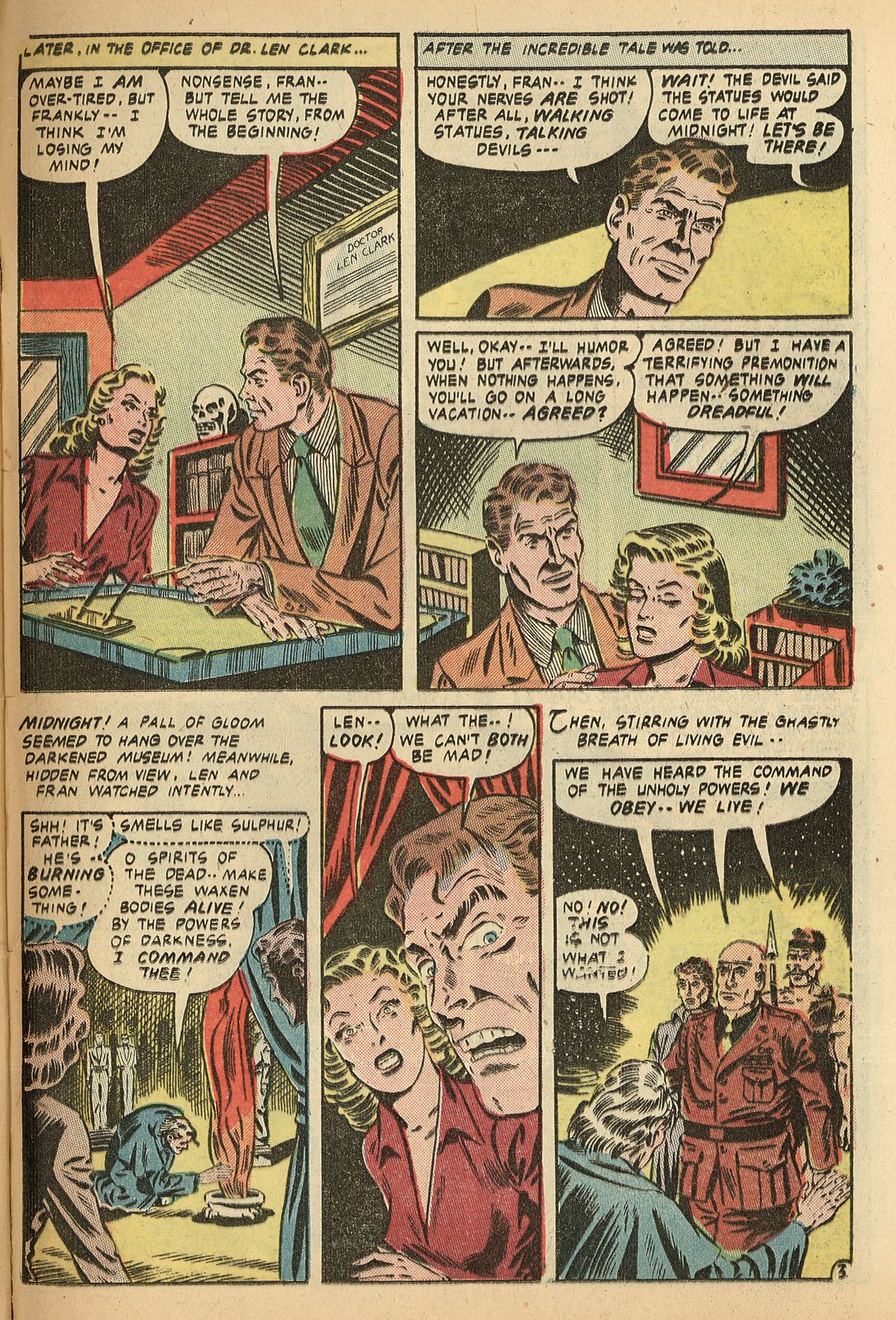 Forbidden Worlds #11 (American Comics Group), page 25. Public domain (US).