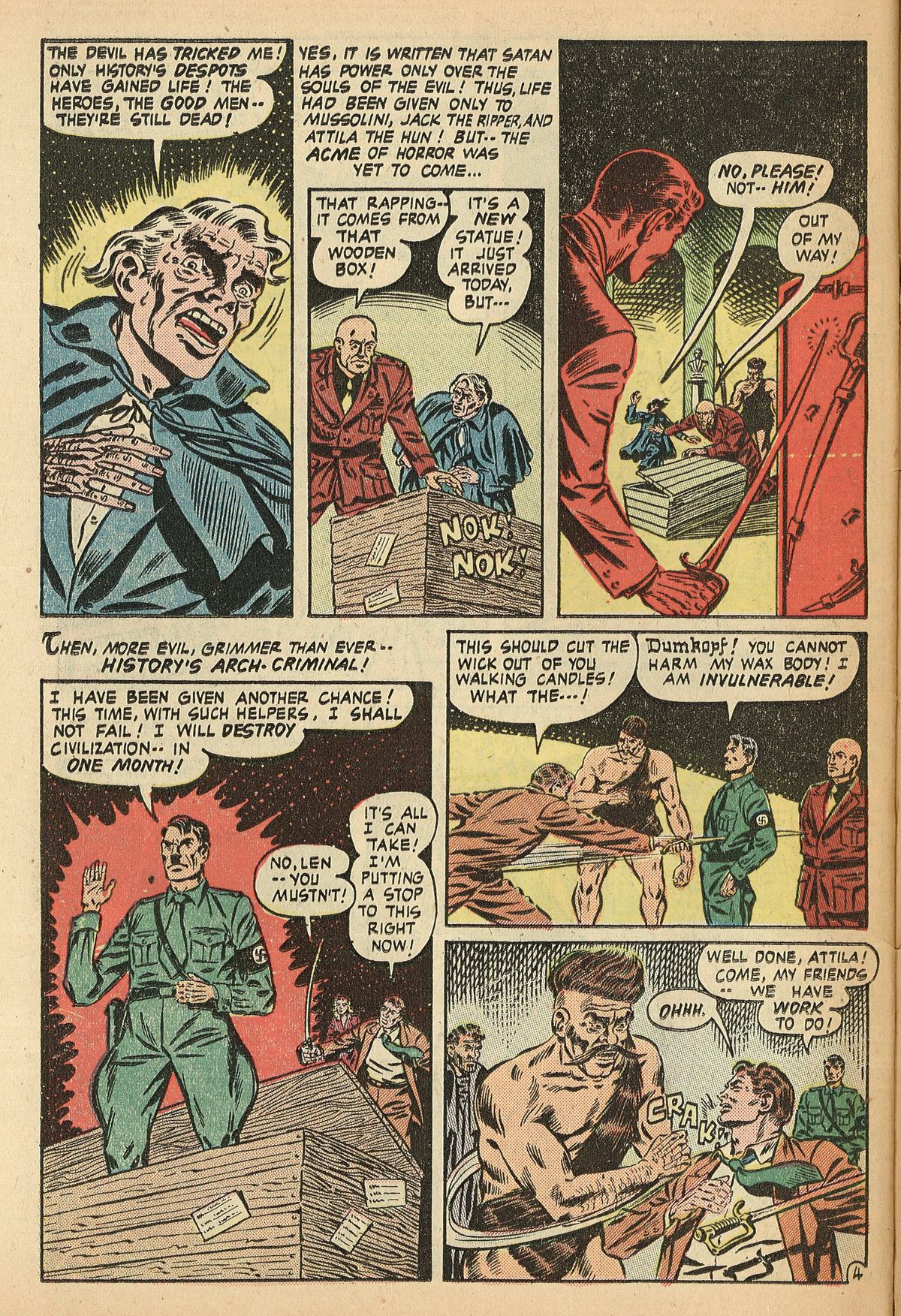 Forbidden Worlds #11 (American Comics Group), page 26. Public domain (US).