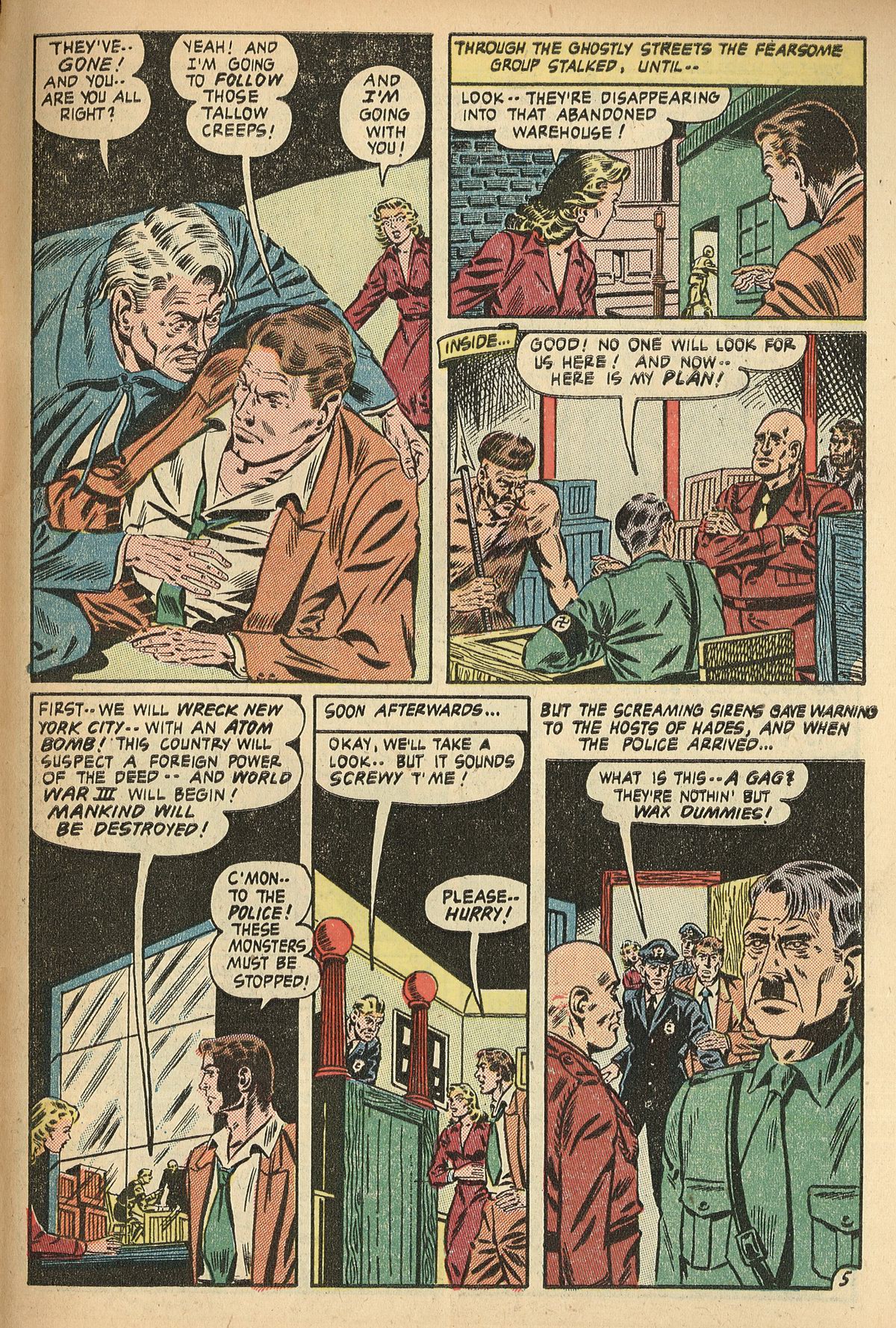 Forbidden Worlds #11 (American Comics Group), page 27. Public domain (US).
