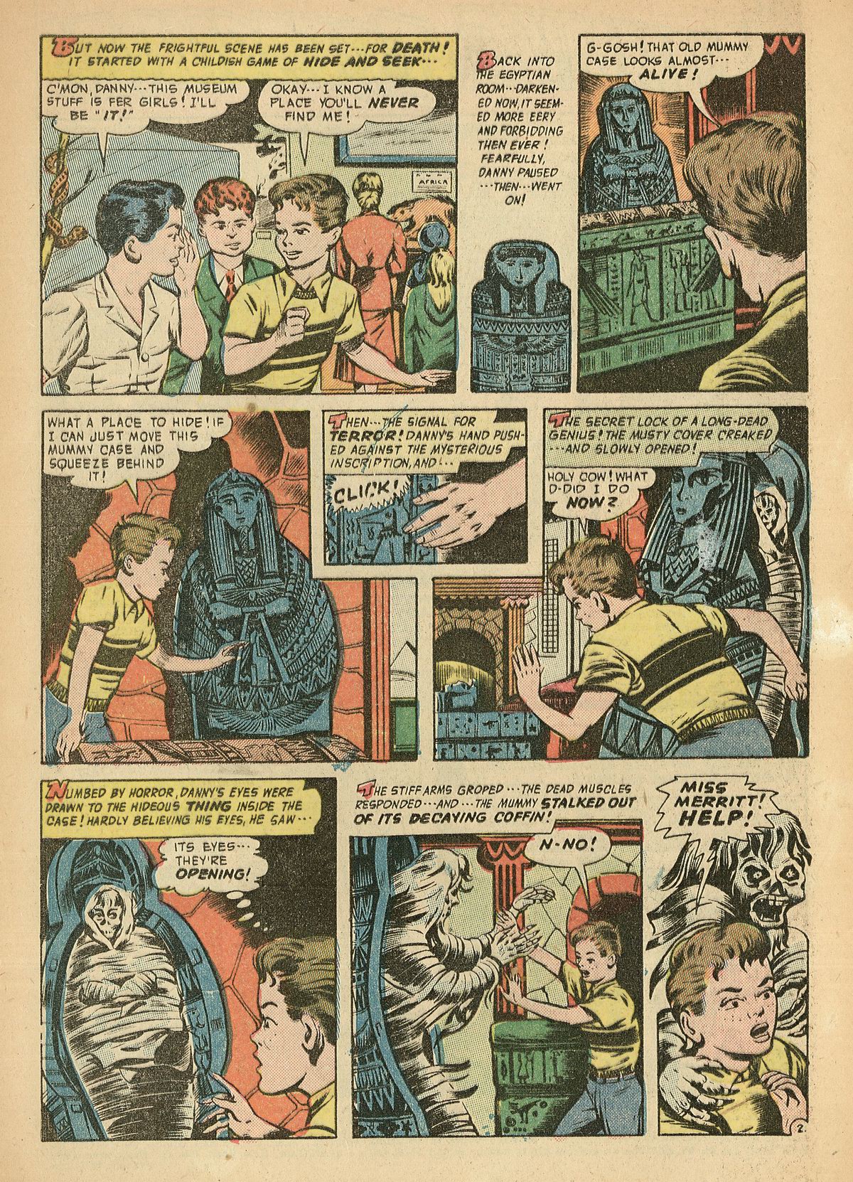 Forbidden Worlds #11 (American Comics Group), page 4. Public domain (US).