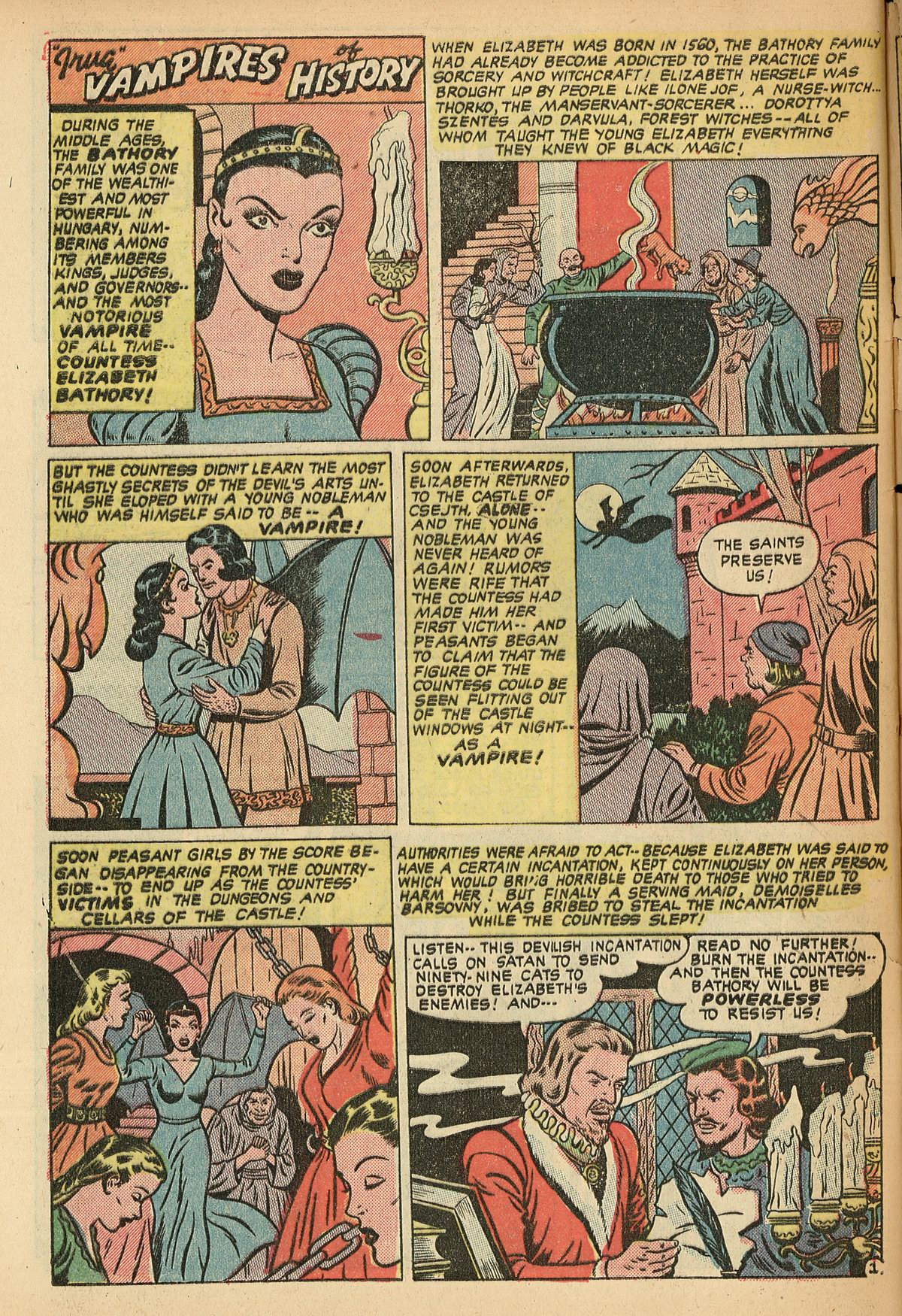 Forbidden Worlds #11 (American Comics Group), page 32. Public domain (US).
