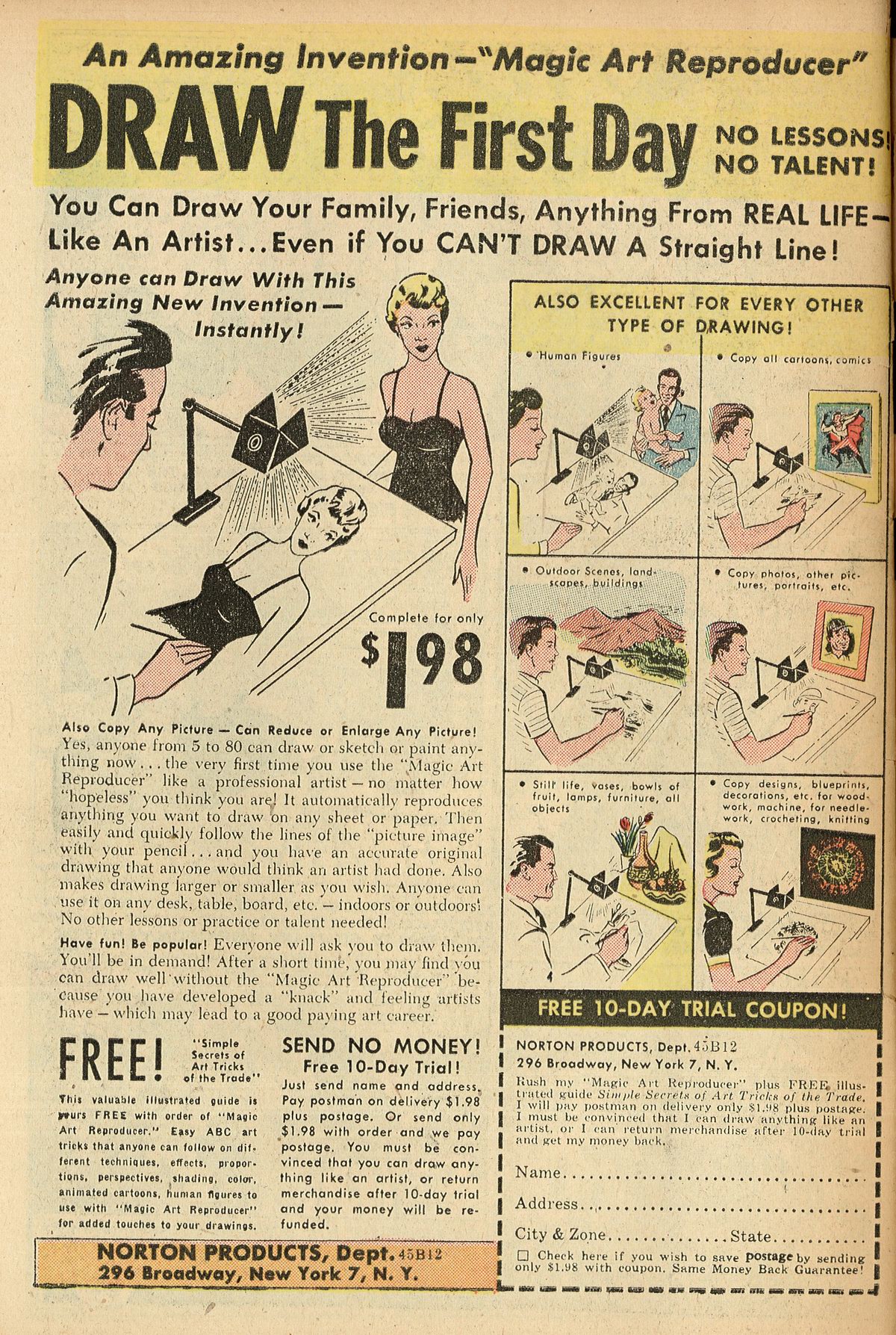 Forbidden Worlds #11 (American Comics Group), page 34. Public domain (US).