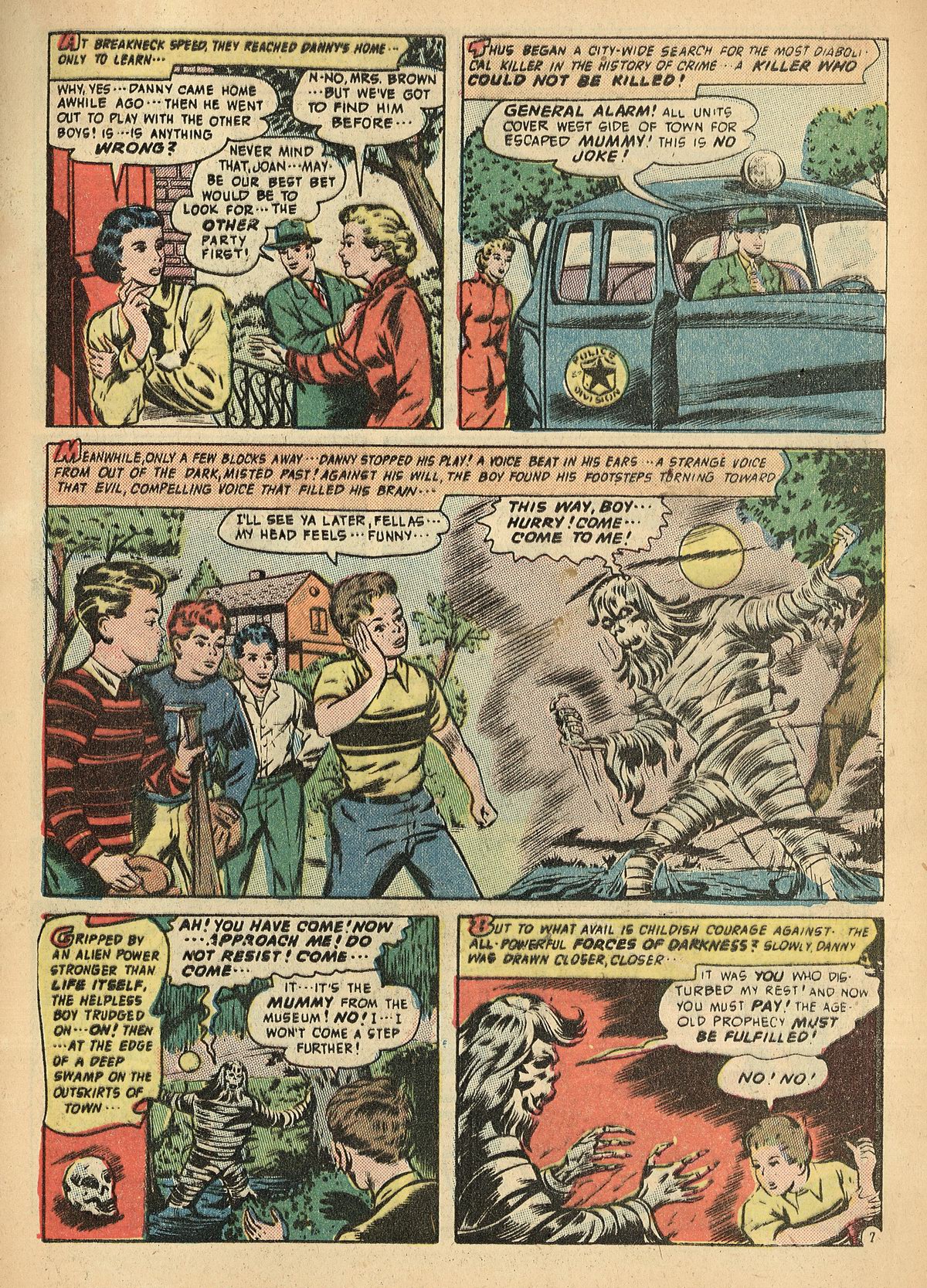 Forbidden Worlds #11 (American Comics Group), page 9. Public domain (US).