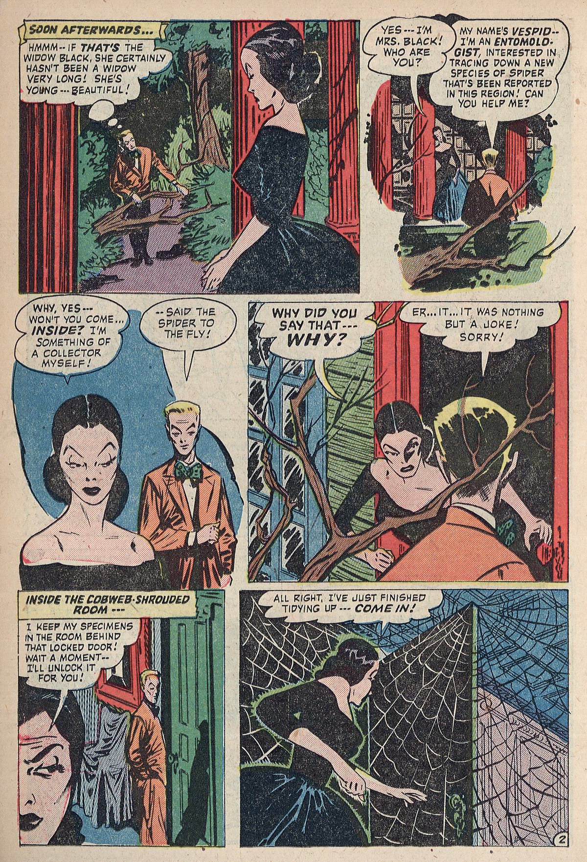 Forbidden Worlds #12 (American Comics Group), page 14. Public domain (US).