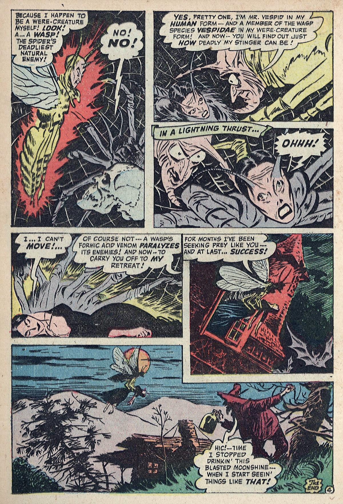 Forbidden Worlds #12 (American Comics Group), page 16. Public domain (US).