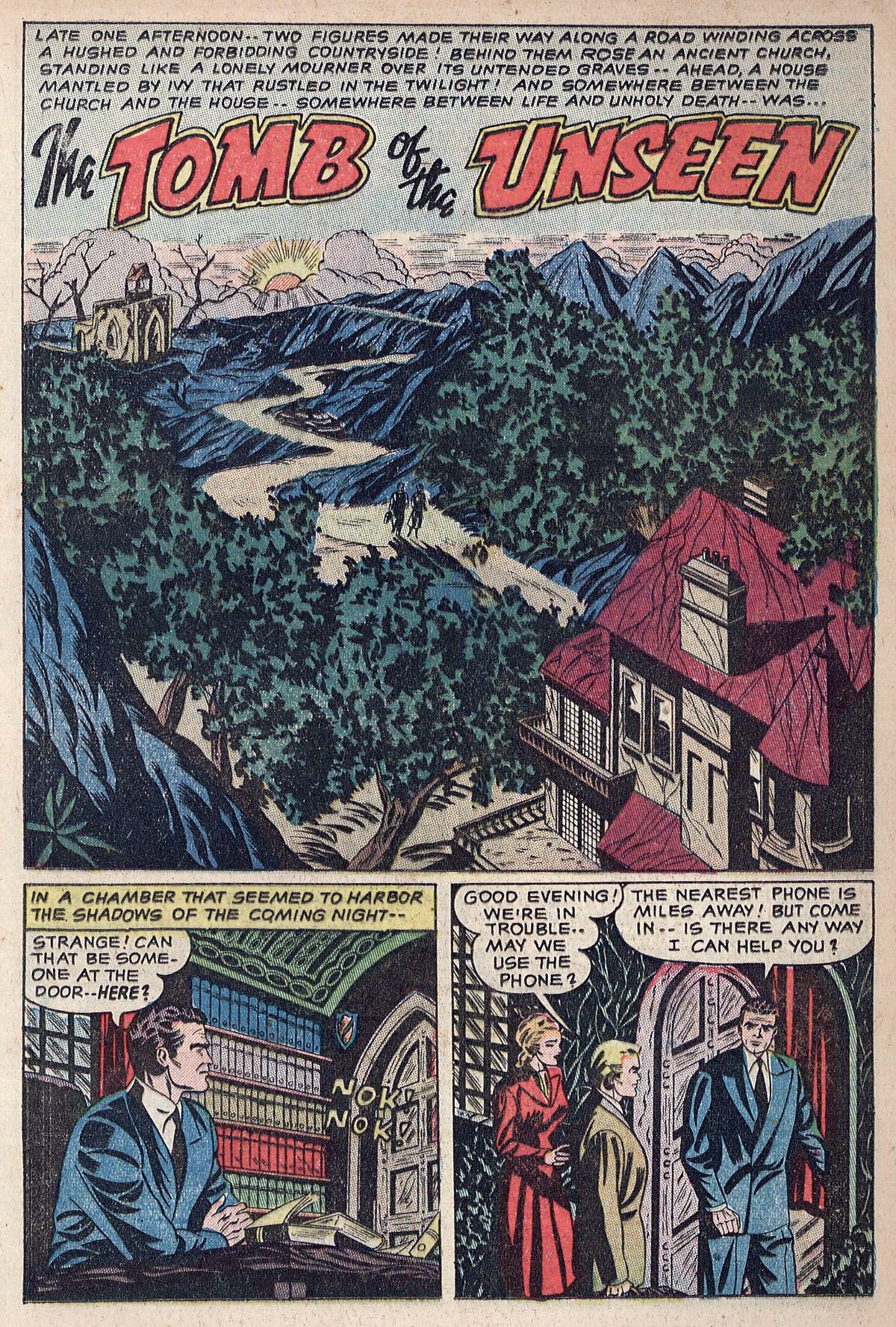 Forbidden Worlds #12 (American Comics Group), page 17. Public domain (US).