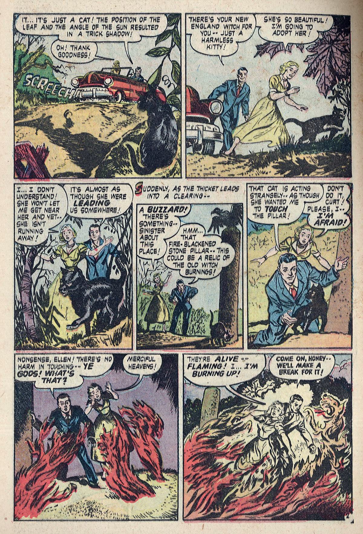 Forbidden Worlds #12 (American Comics Group), page 28. Public domain (US).