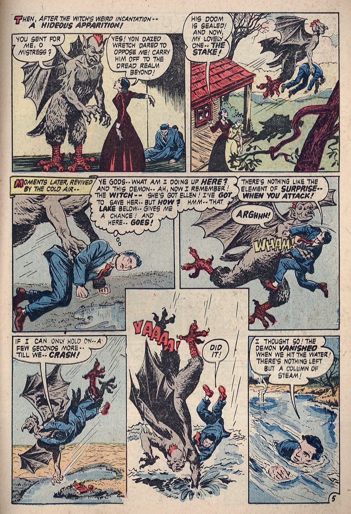 Forbidden Worlds #12 (American Comics Group), page 31. Public domain (US).