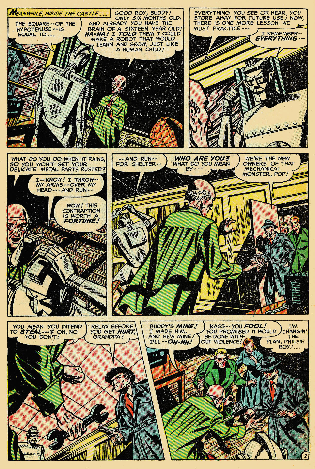 Forbidden Worlds #13 (American Comics Group), page 12. Public domain (US).