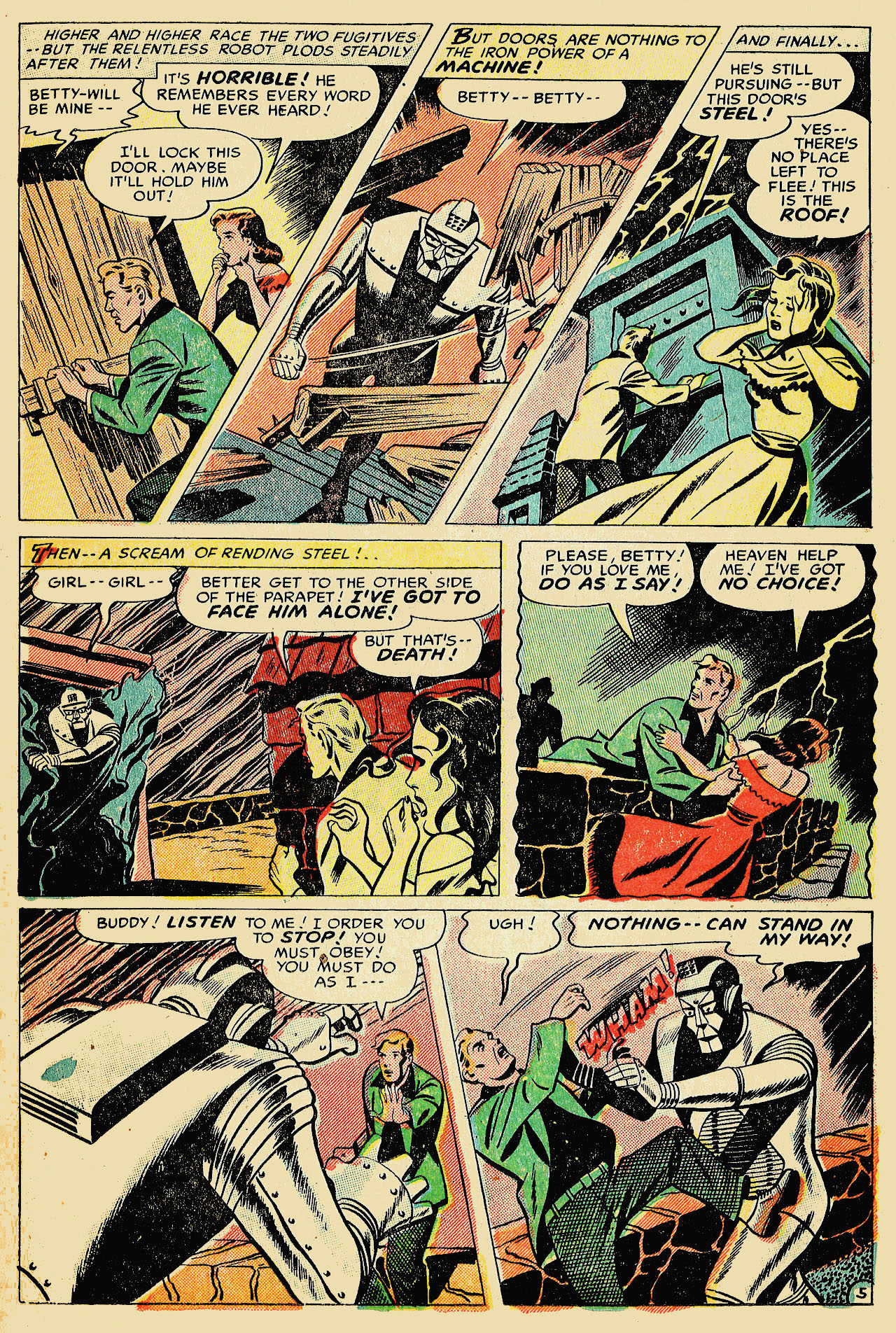 Forbidden Worlds #13 (American Comics Group), page 15. Public domain (US).