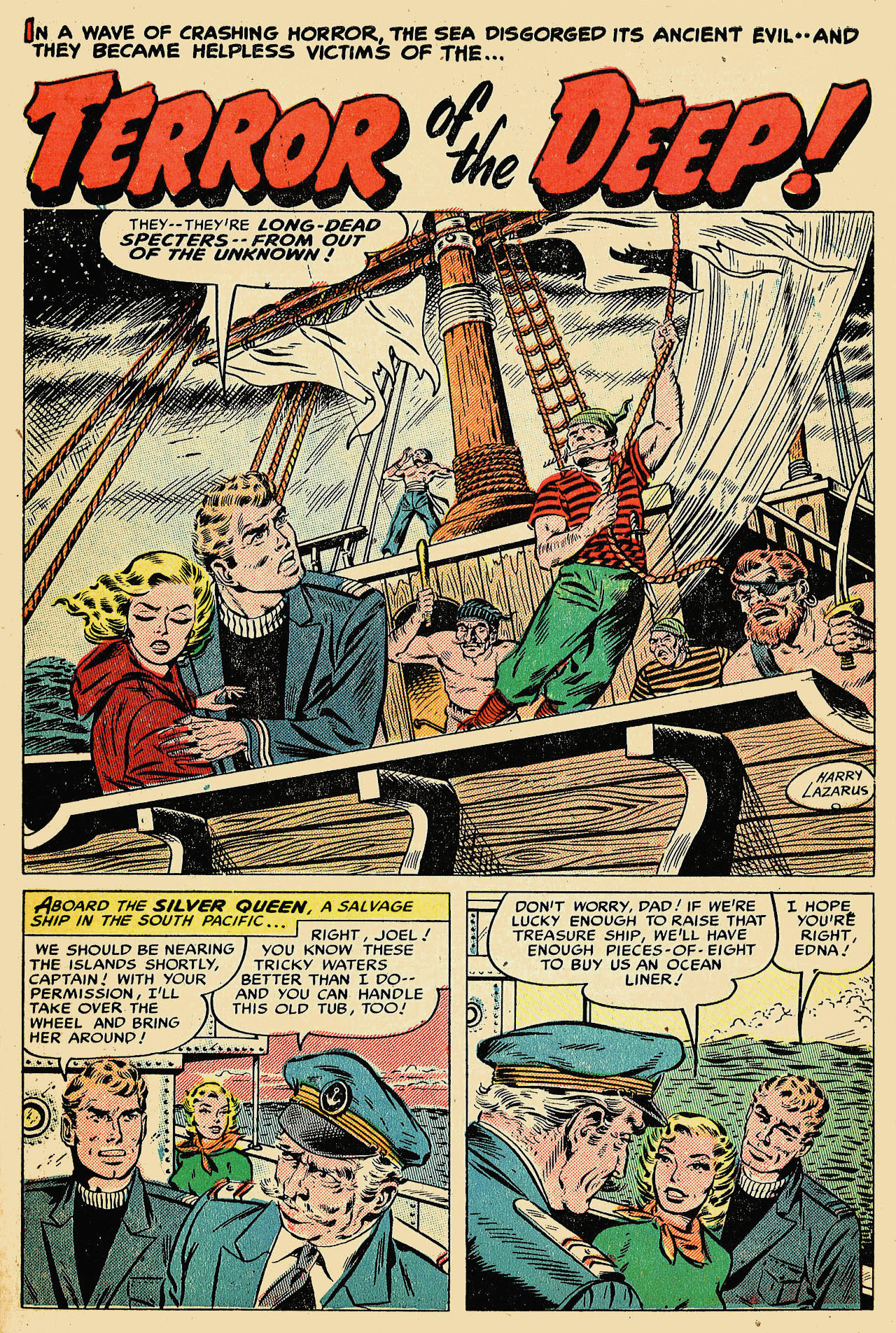 Forbidden Worlds #13 (American Comics Group), page 27. Public domain (US).