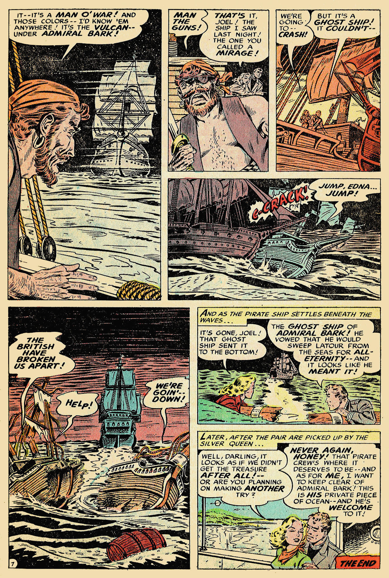 Forbidden Worlds #13 (American Comics Group), page 33. Public domain (US).
