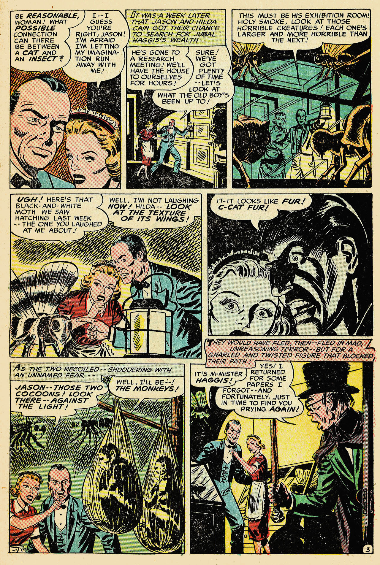 Forbidden Worlds #13 (American Comics Group), page 5. Public domain (US).