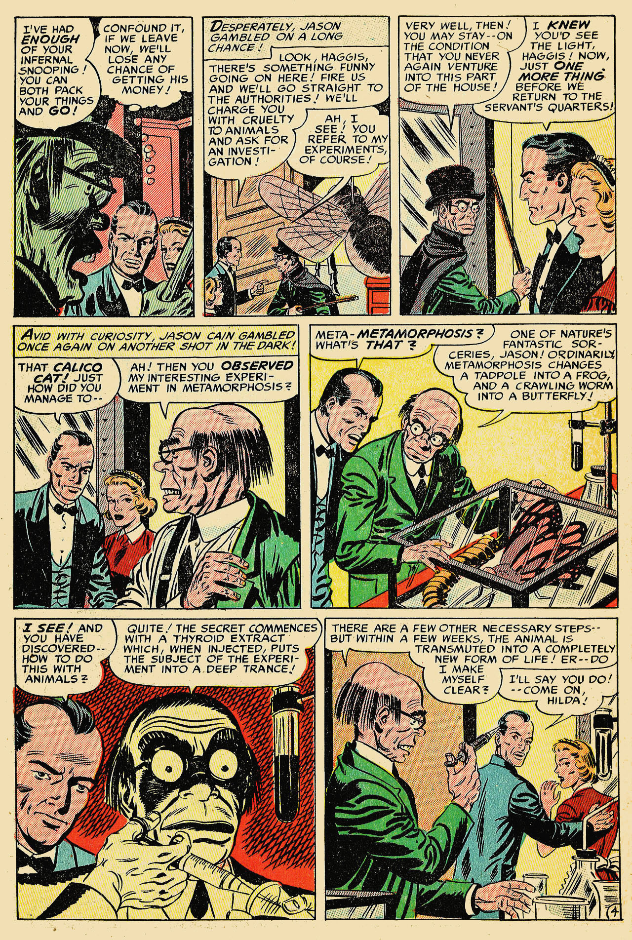 Forbidden Worlds #13 (American Comics Group), page 6. Public domain (US).