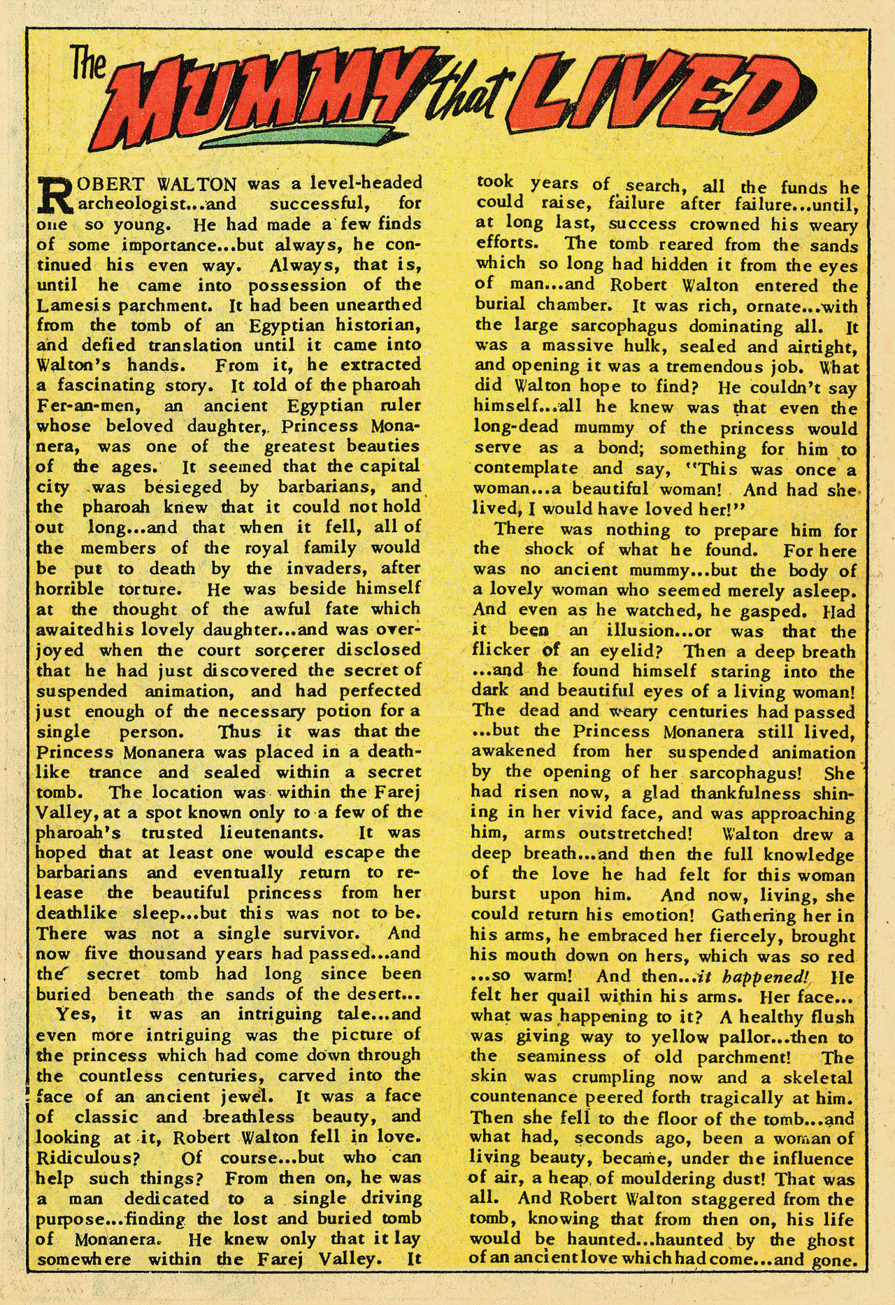 Forbidden Worlds #13 (American Comics Group), page 10. Public domain (US).