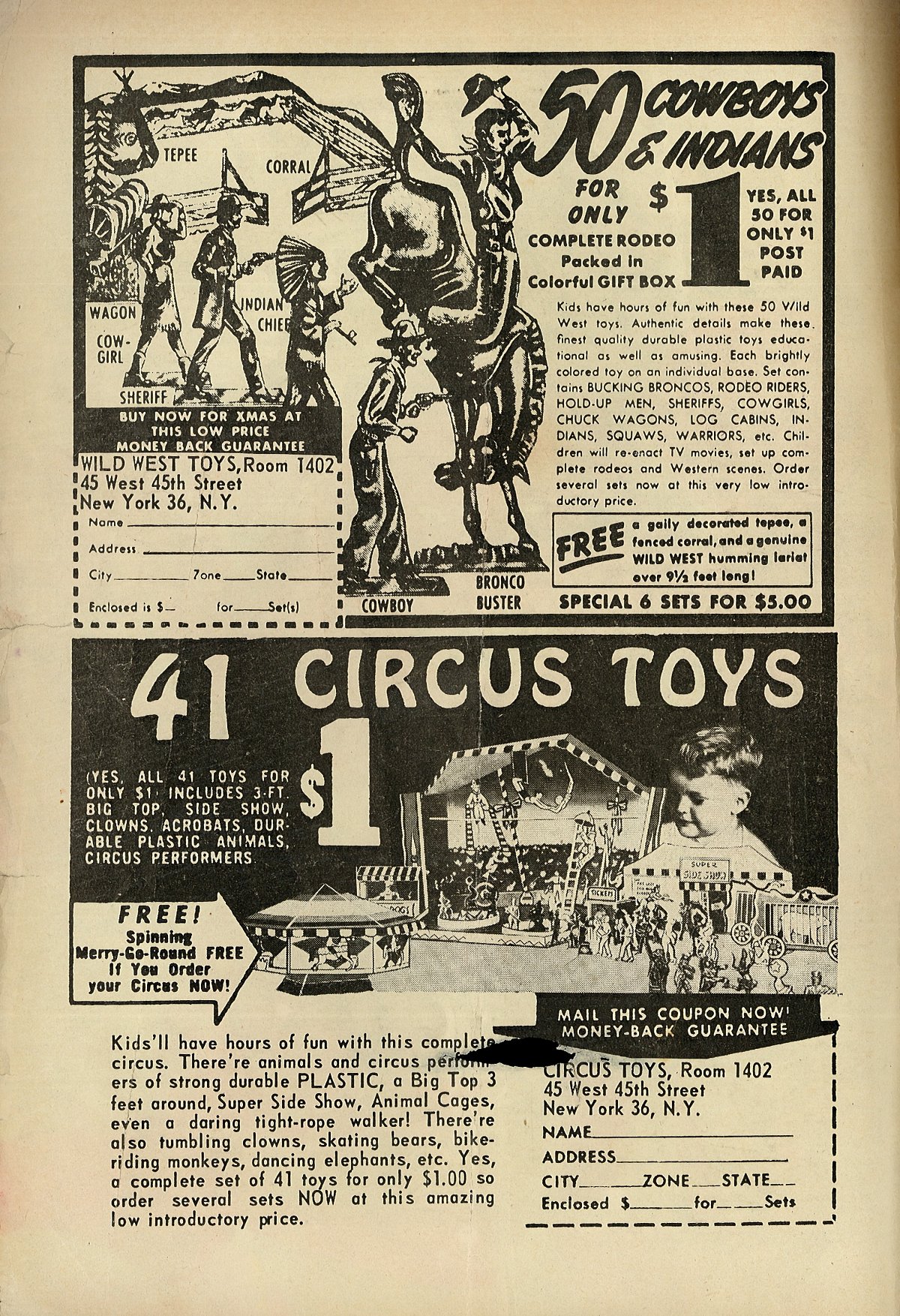 Forbidden Worlds #14 (American Comics Group), page 2. Public domain (US).