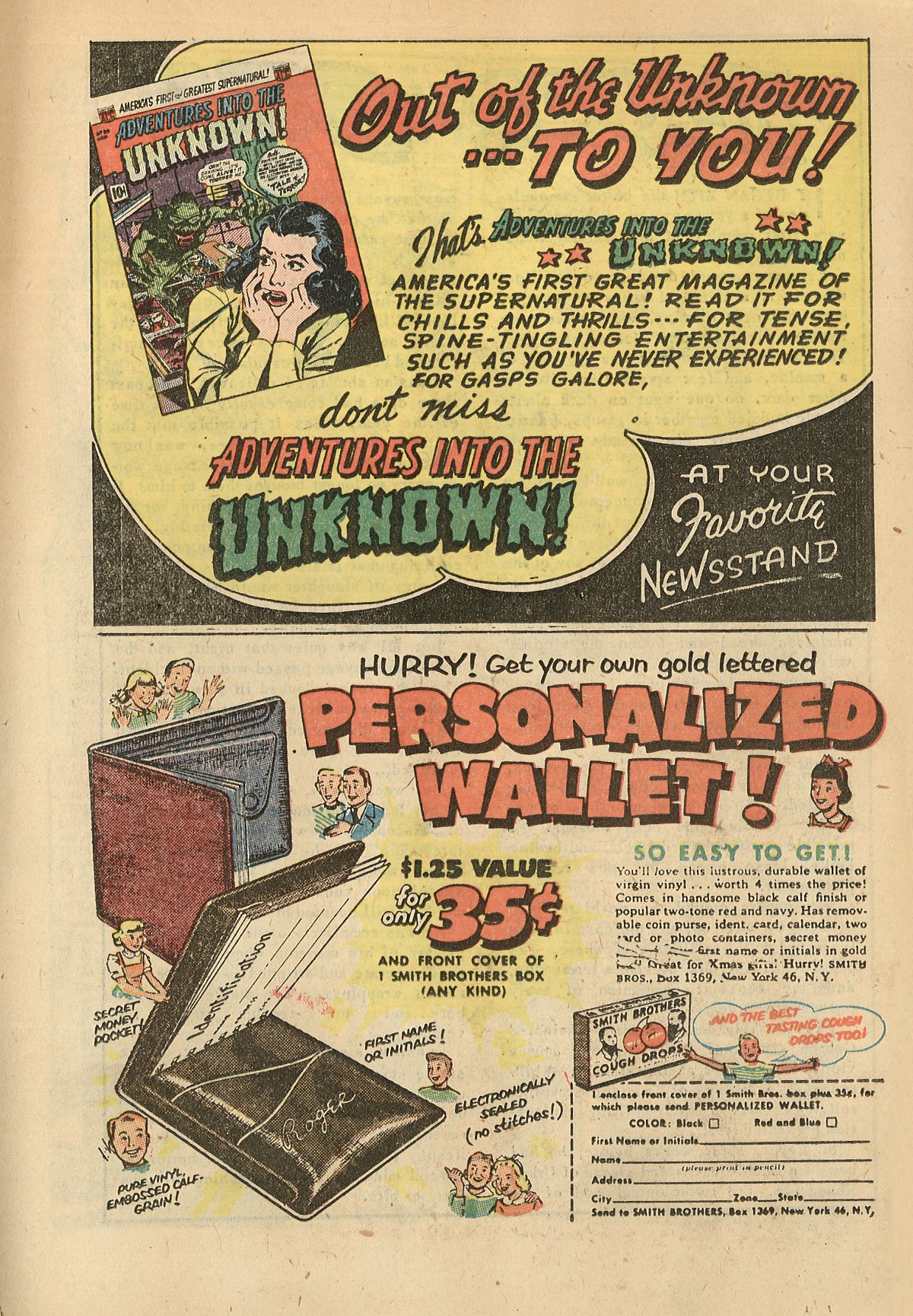 Forbidden Worlds #14 (American Comics Group), page 11. Public domain (US).