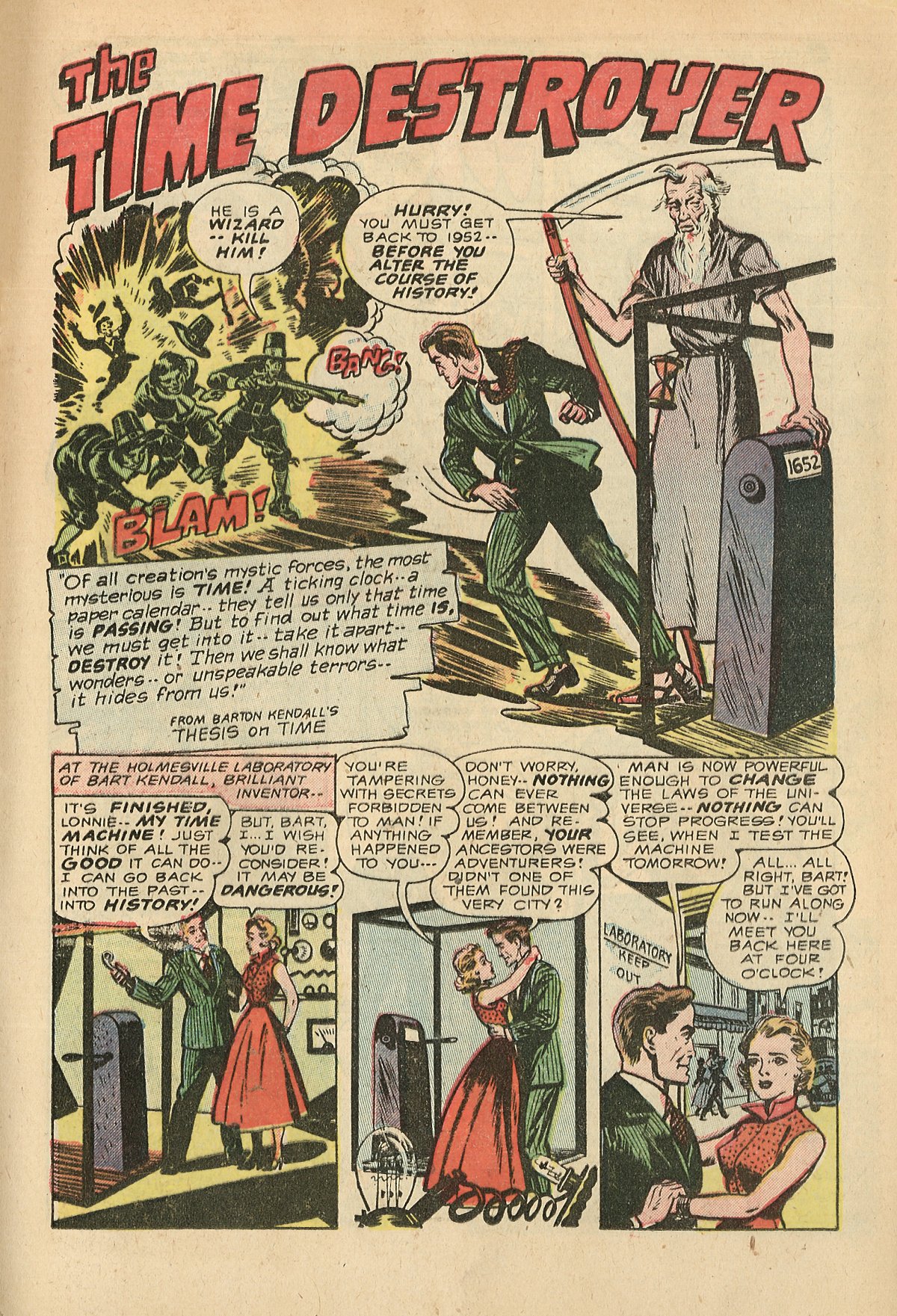 Forbidden Worlds #14 (American Comics Group), page 13. Public domain (US).