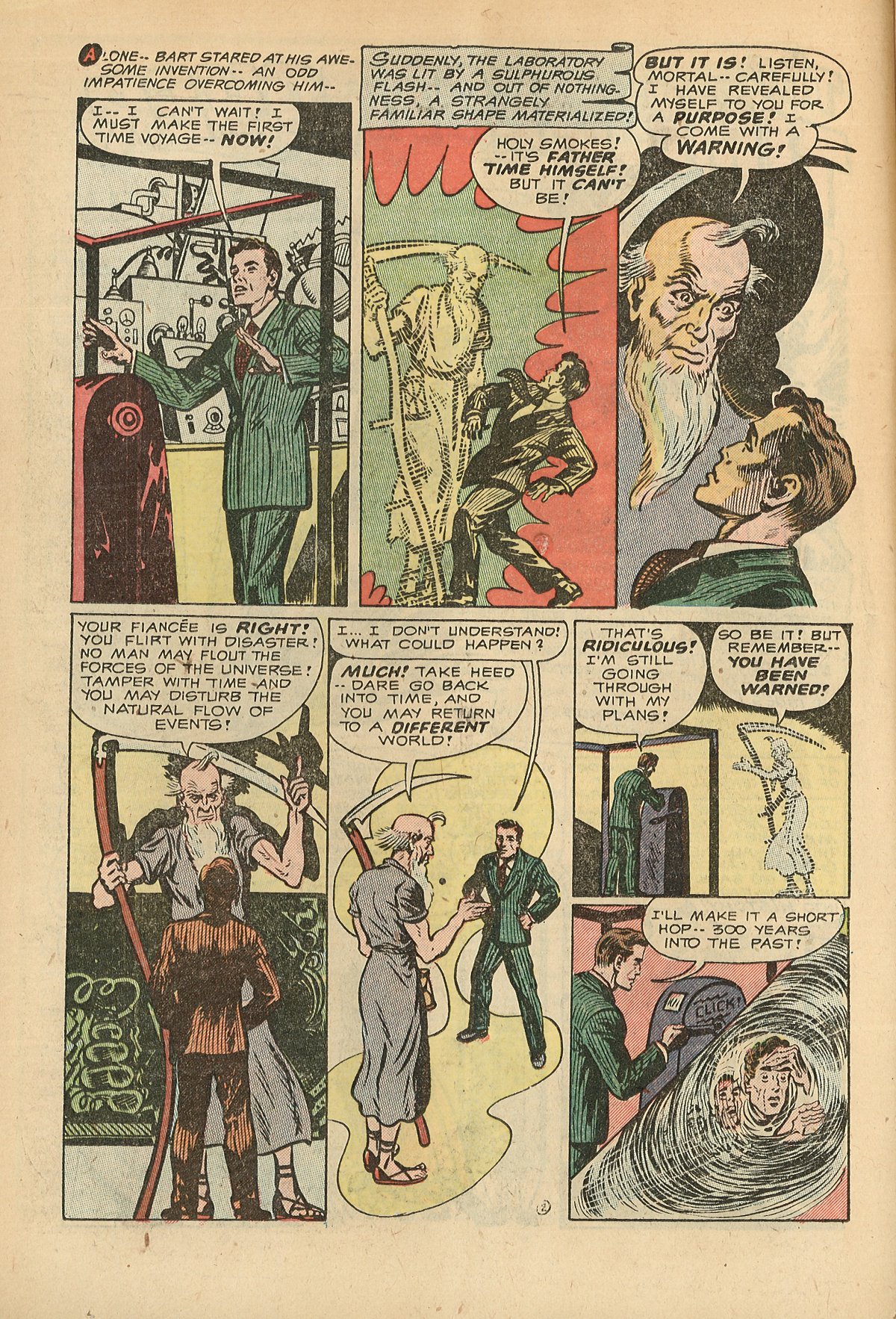 Forbidden Worlds #14 (American Comics Group), page 14. Public domain (US).