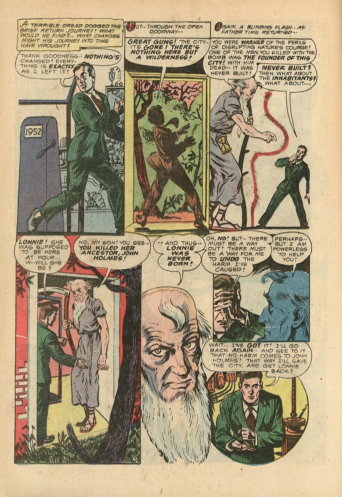 Forbidden Worlds #14 (American Comics Group), page 16. Public domain (US).