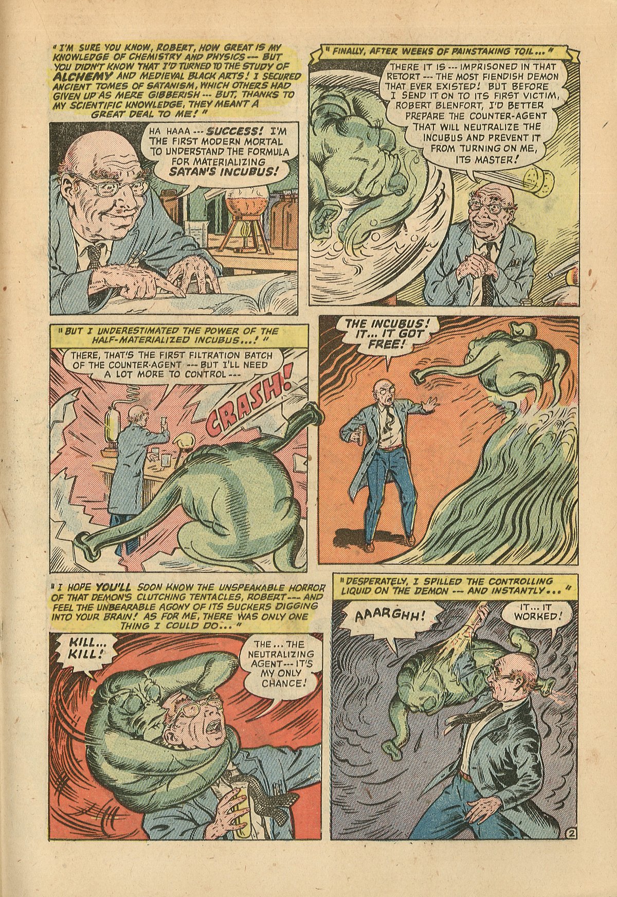 Forbidden Worlds #14 (American Comics Group), page 19. Public domain (US).