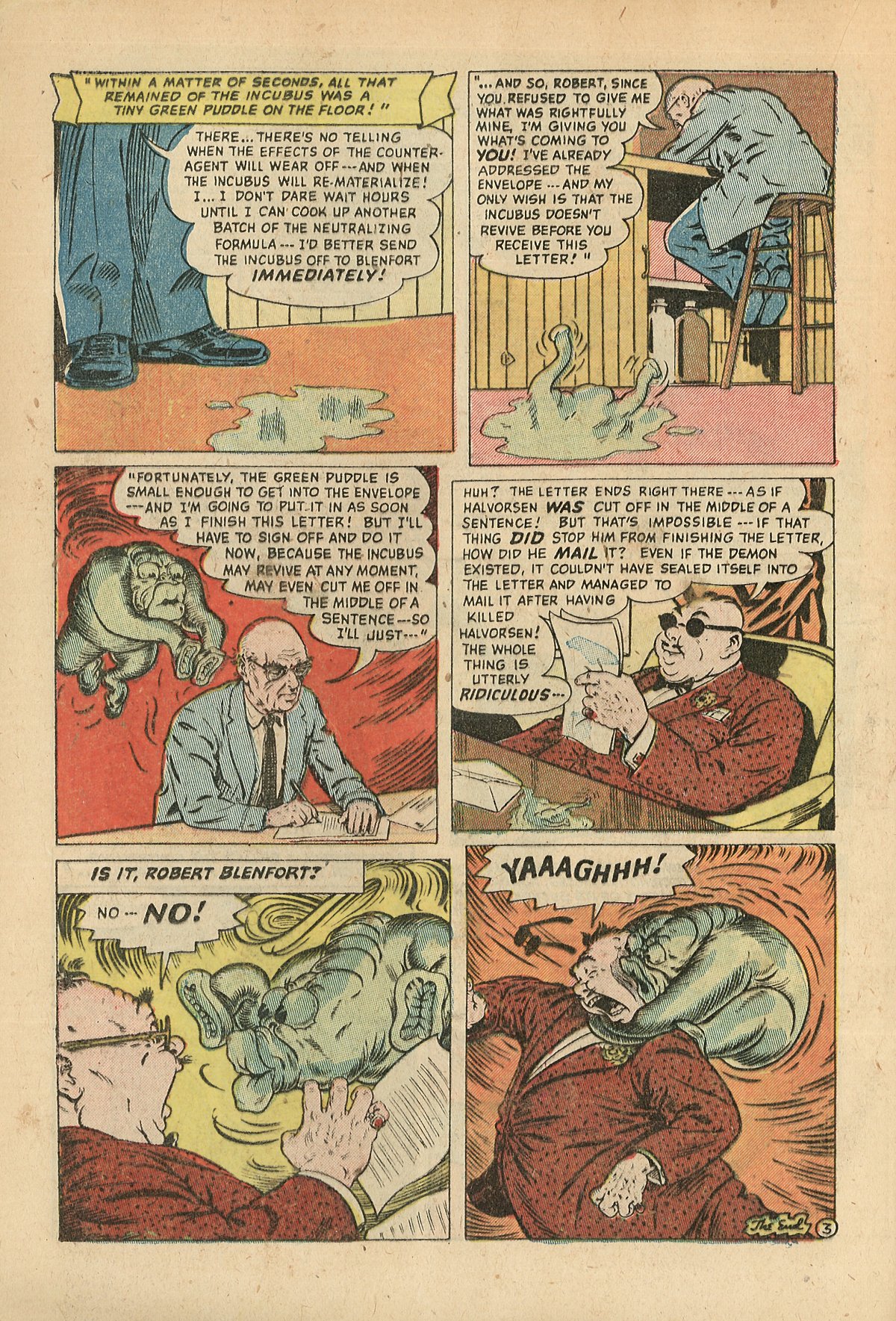 Forbidden Worlds #14 (American Comics Group), page 20. Public domain (US).