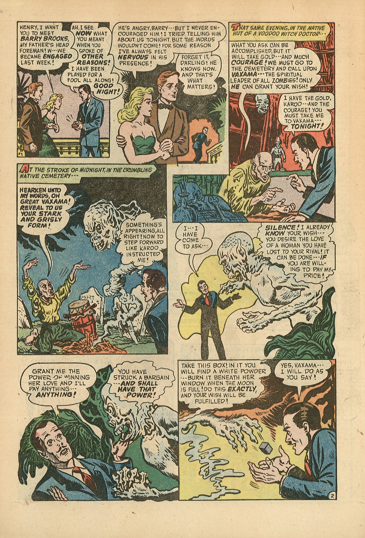 Forbidden Worlds #14 (American Comics Group), page 30. Public domain (US).